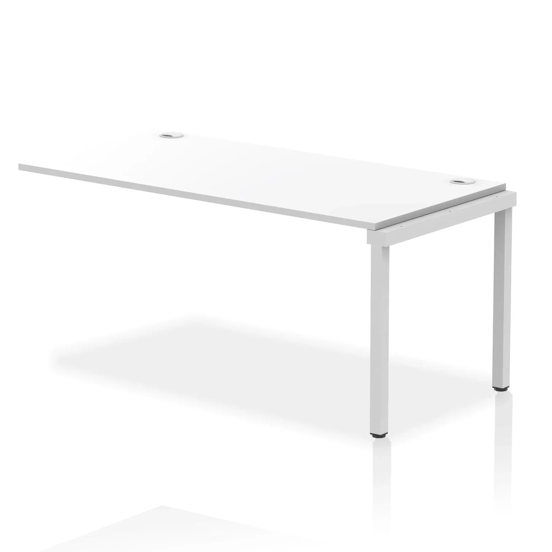 Impulse Single Row Bench Desk Extension Kit