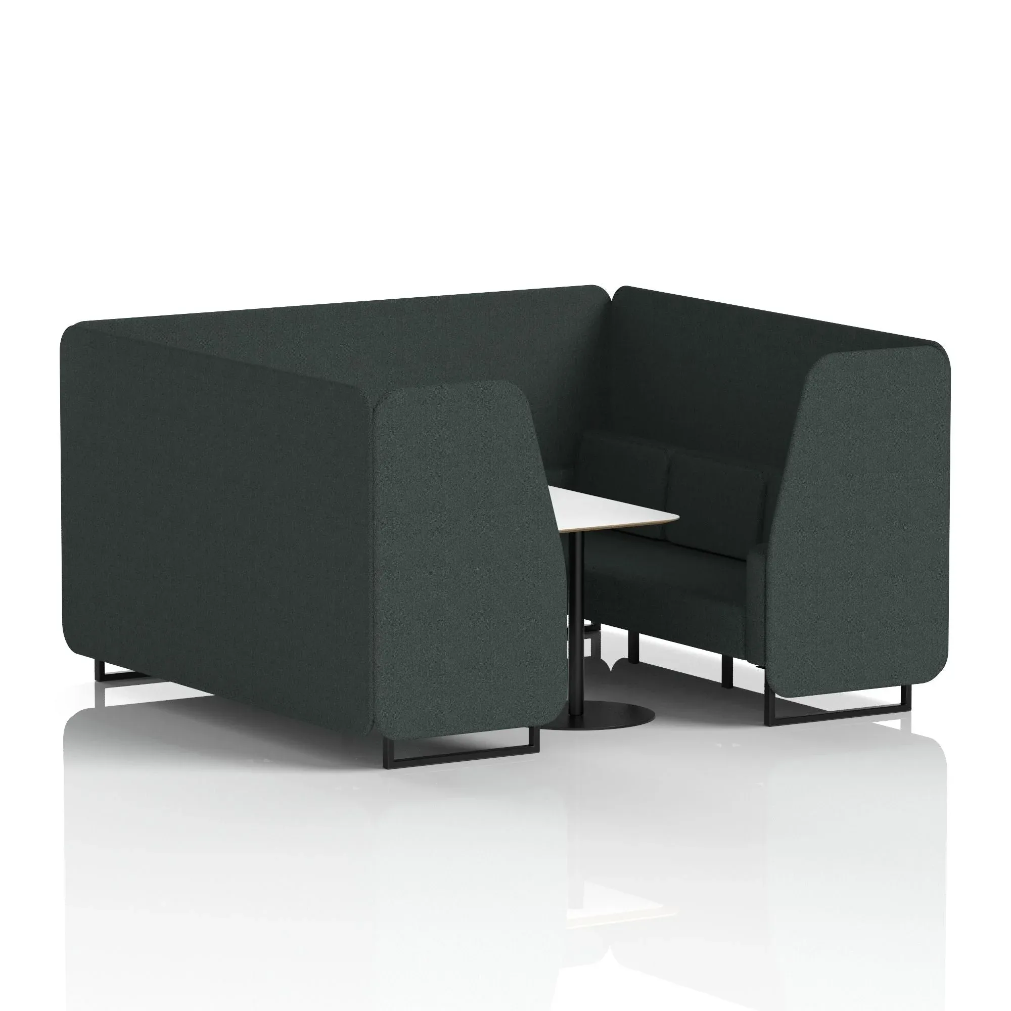 EE - Brixworth Booth With White Table In Single Tone