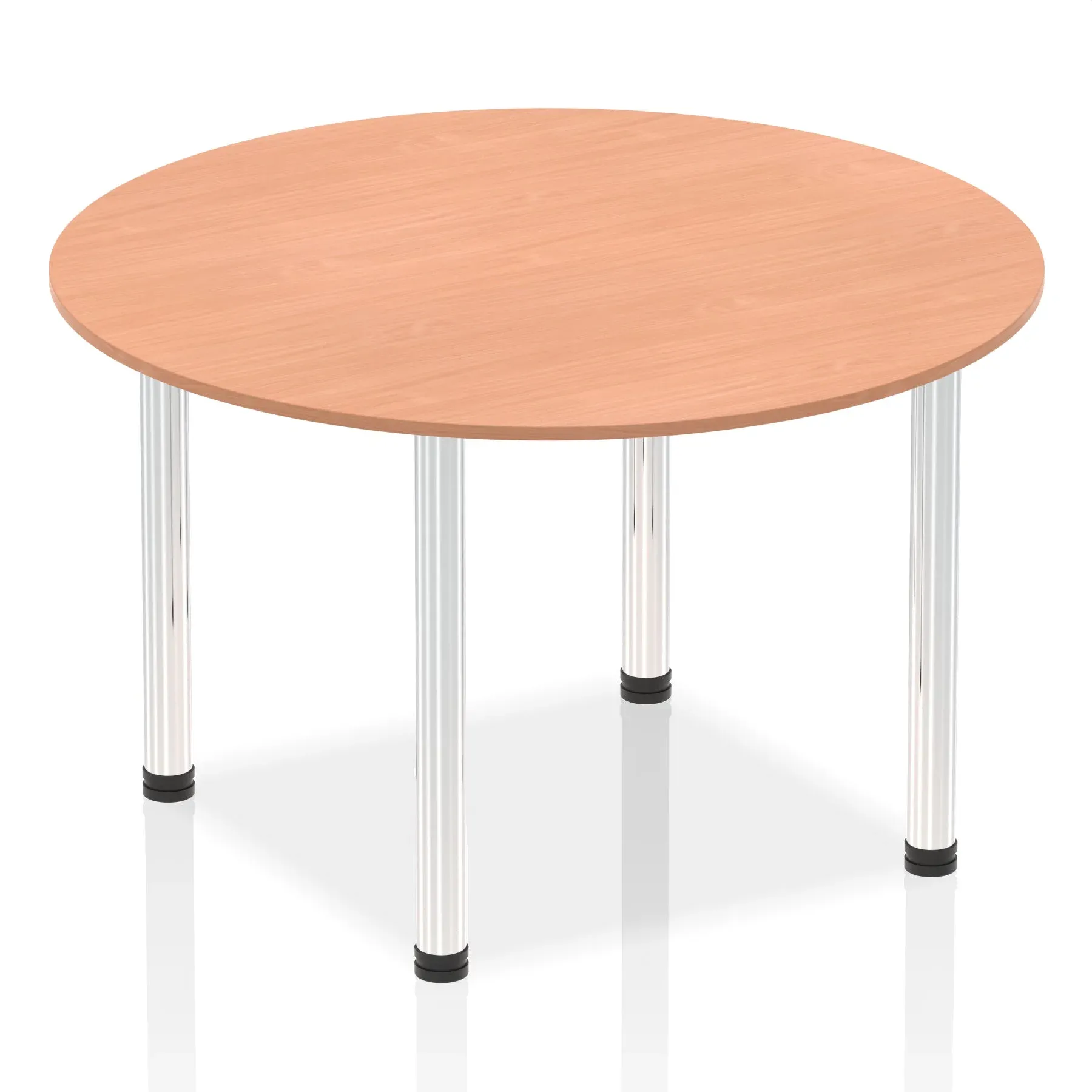 Impulse Round Table With Post Leg