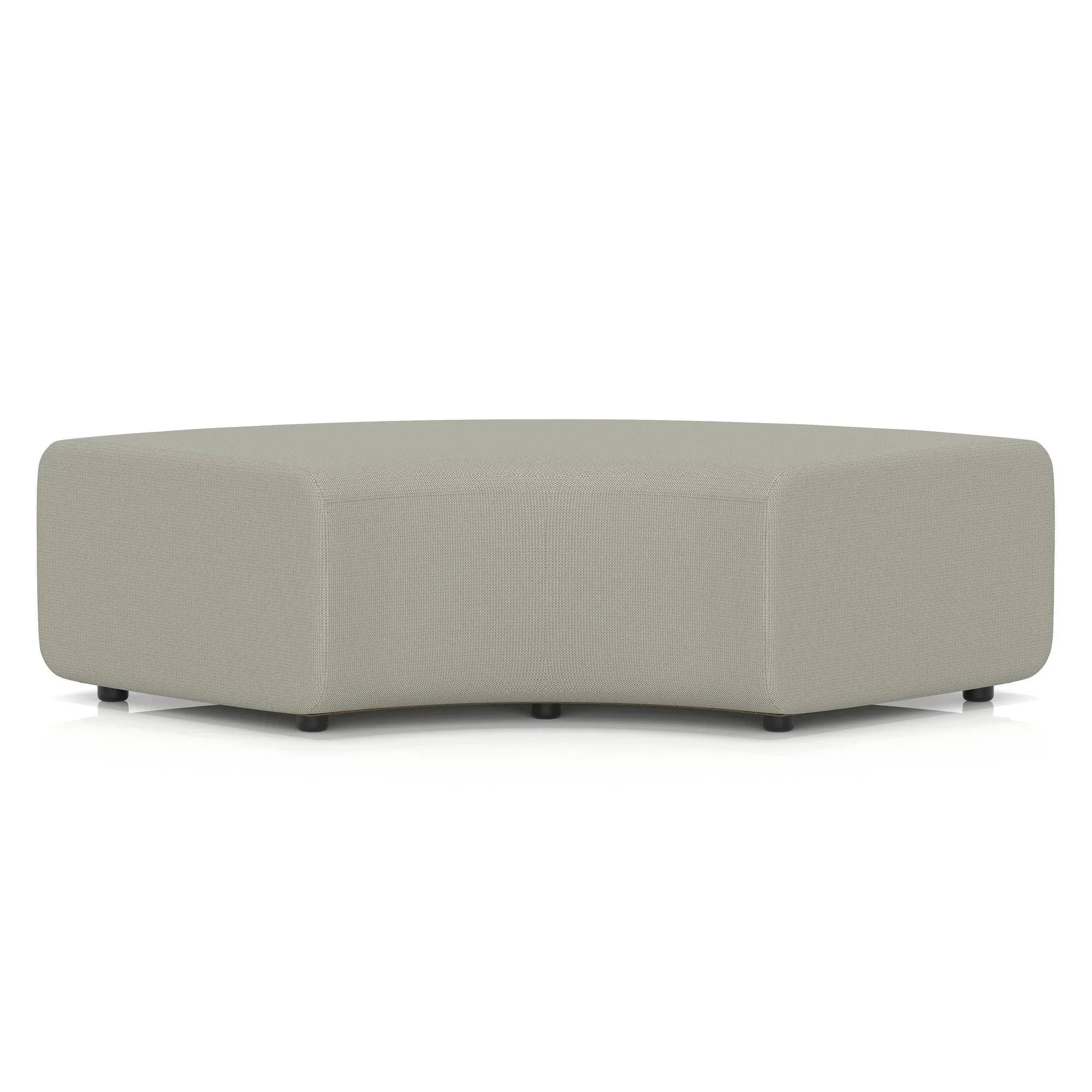 EE - Mawsley Modular Seating 90 Degree Backless Curved Unit