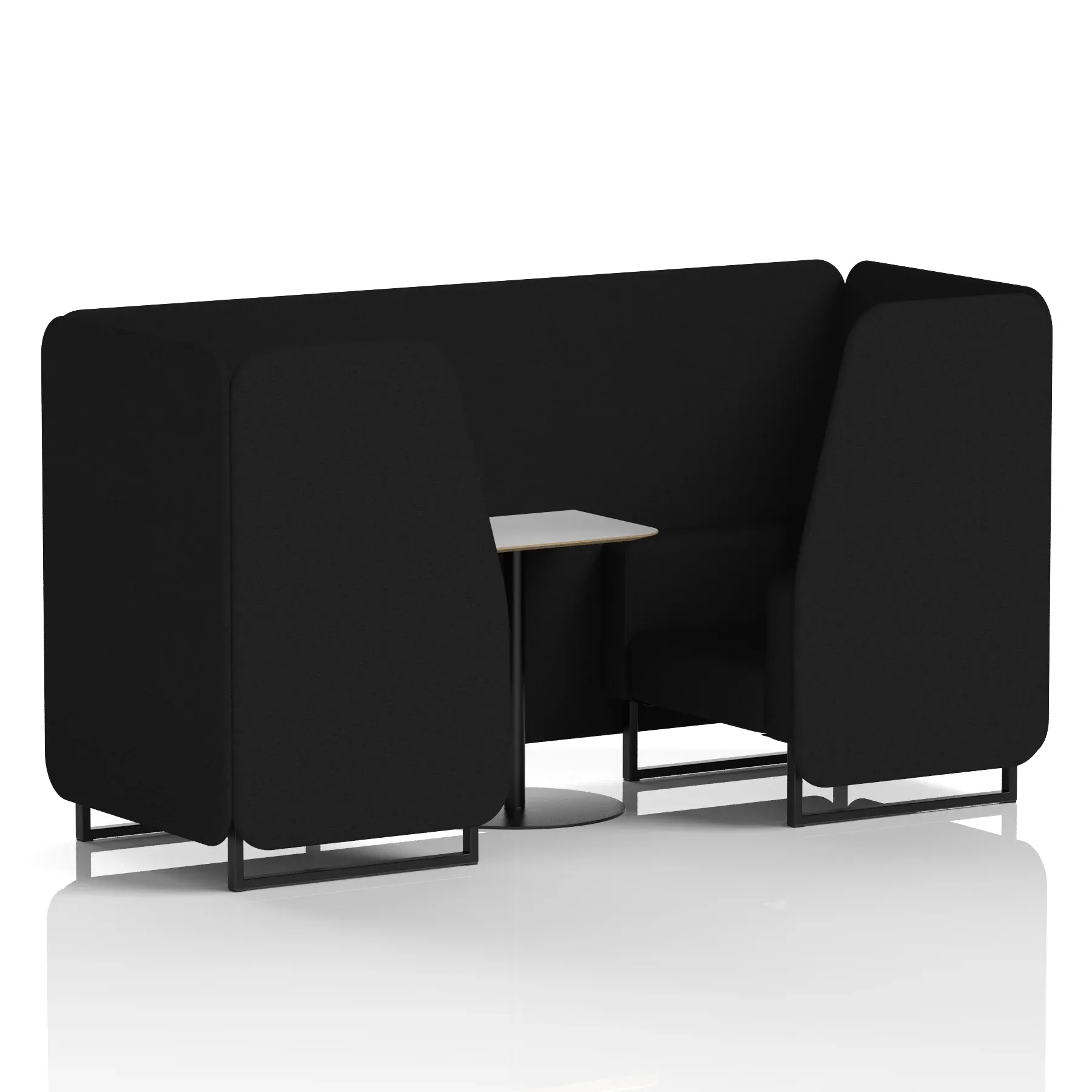 Brixworth Booth With White Table In Single Tone