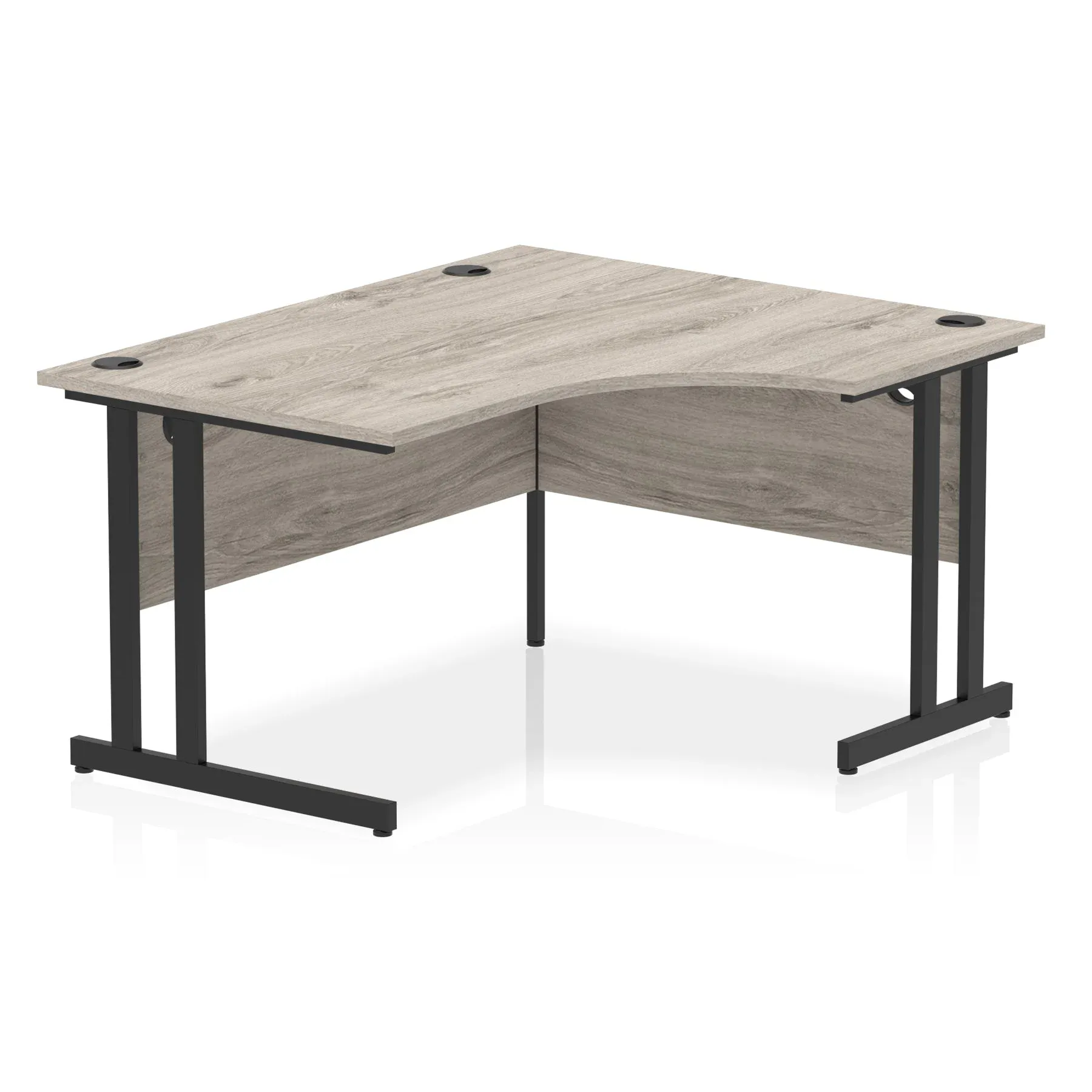 EE - Impulse 1400mm Right Crescent Desk Cantilever Leg