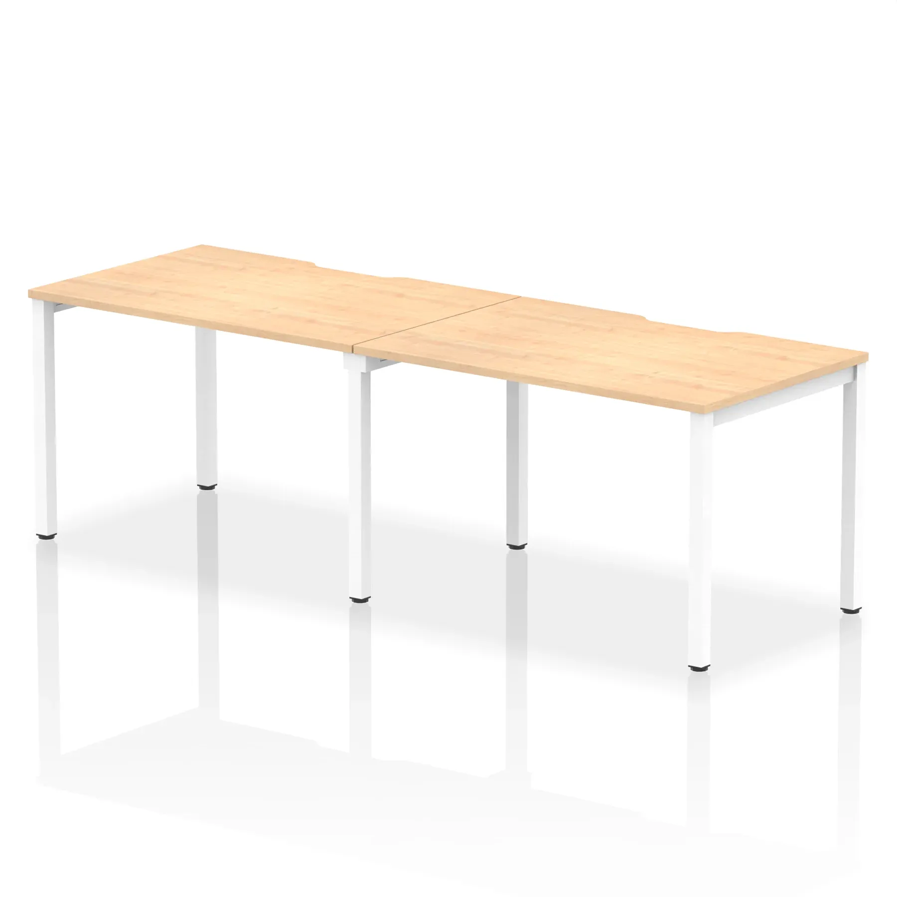Evolve Plus Single Row Bench Desk - 2 Person