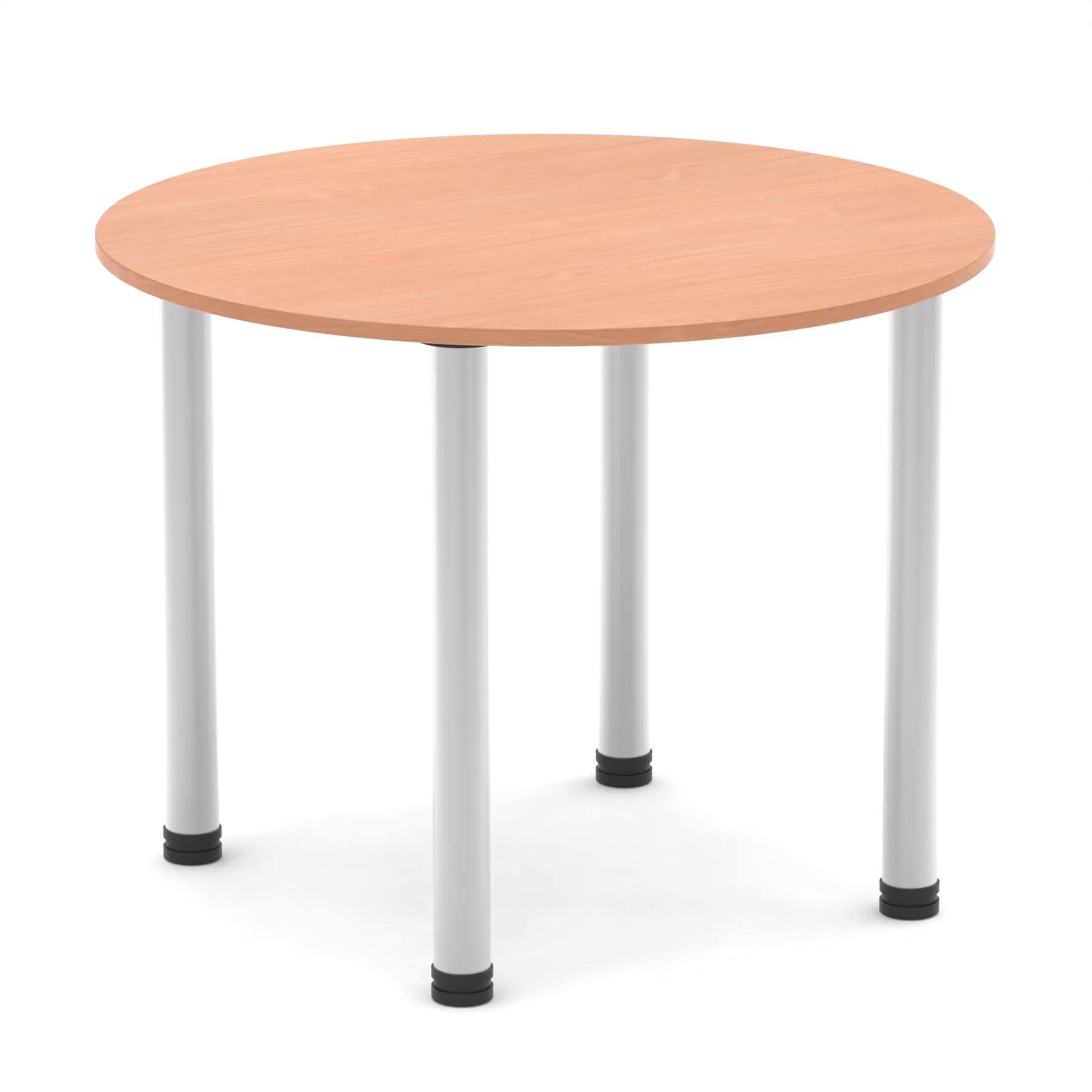 Impulse Round Table With Post Leg