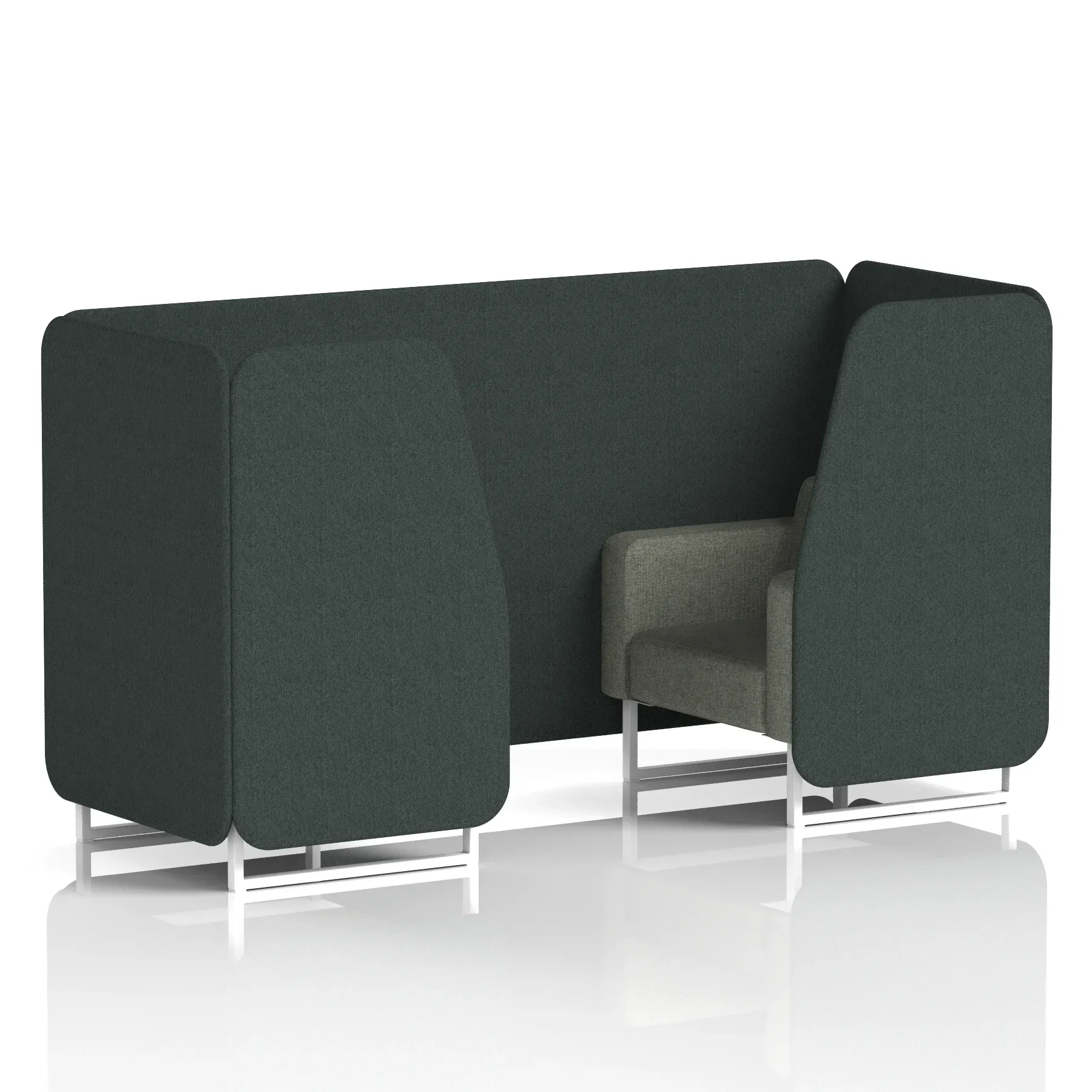 Brixworth Booth in Two Tone