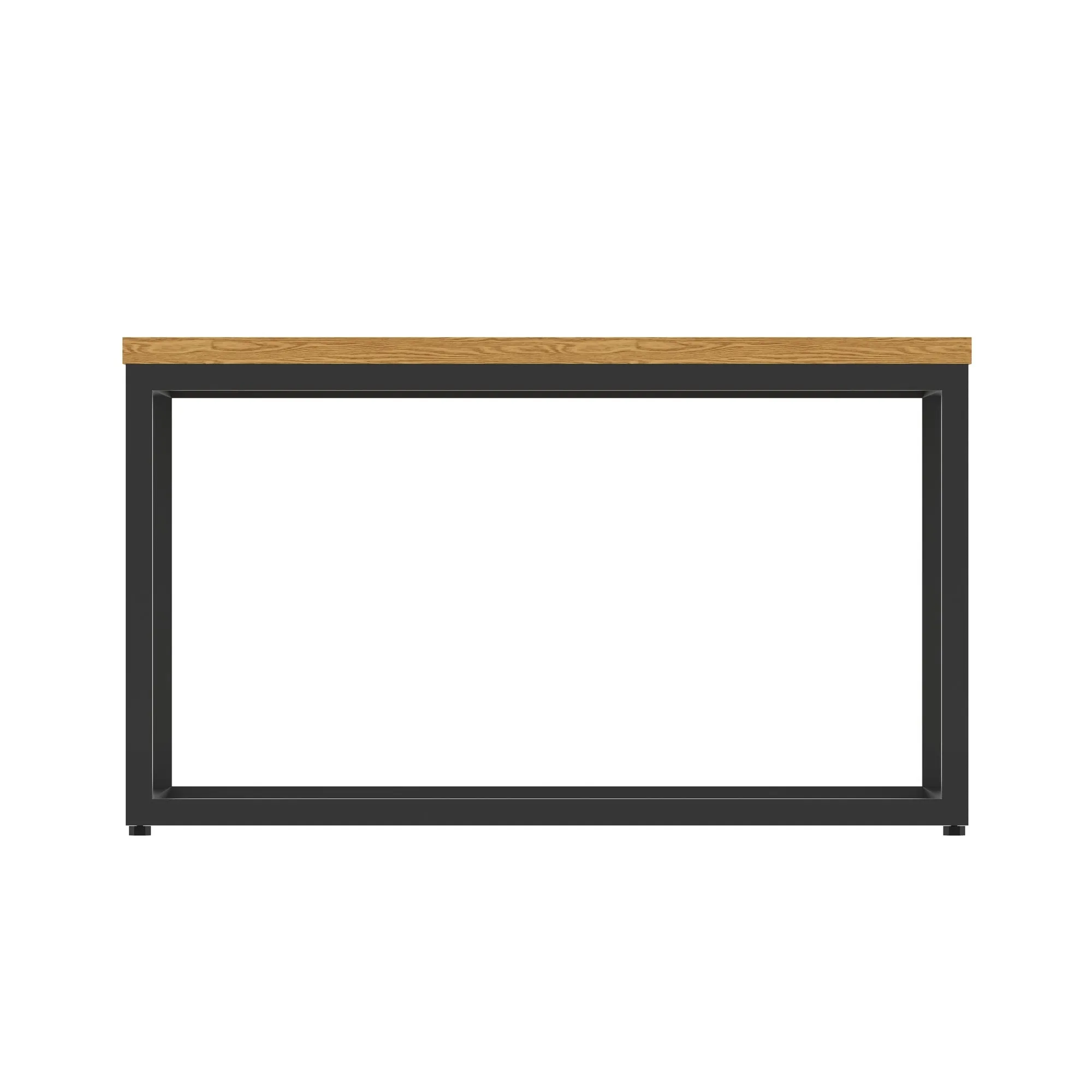 Impulse Square Coffee Table With Metal Frame