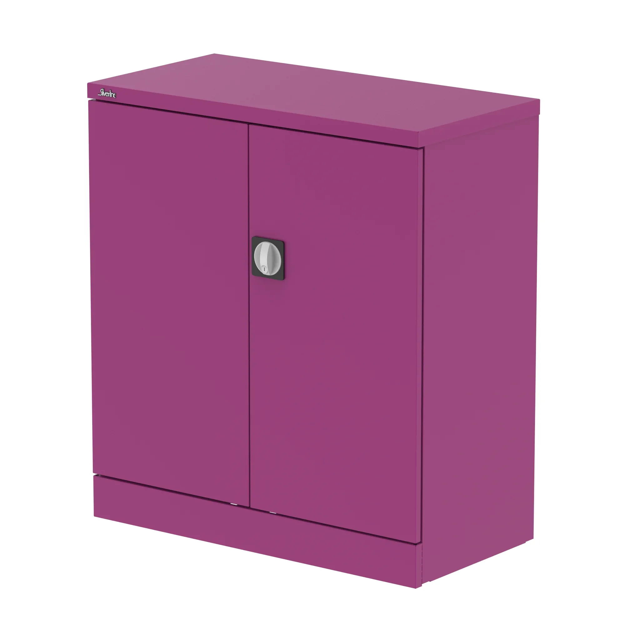 Qube Stationery 2-Door Cupboard With Shelves