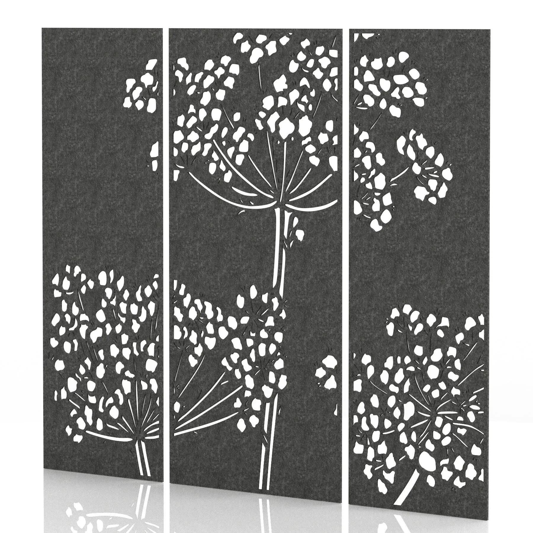 Sch! Acoustic Wall and Hanging Screens (3 Panels)