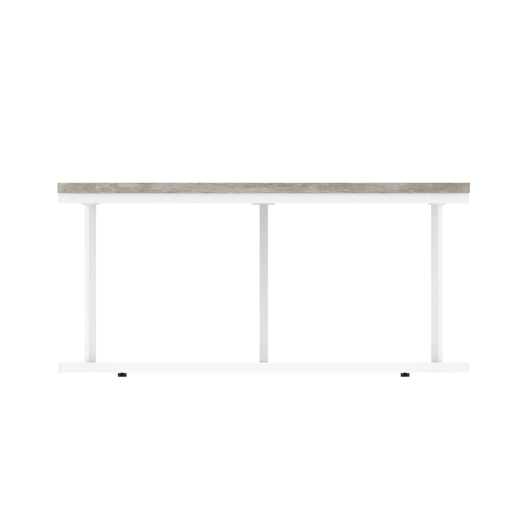 Impulse Round Coffee Table With Metal Frame