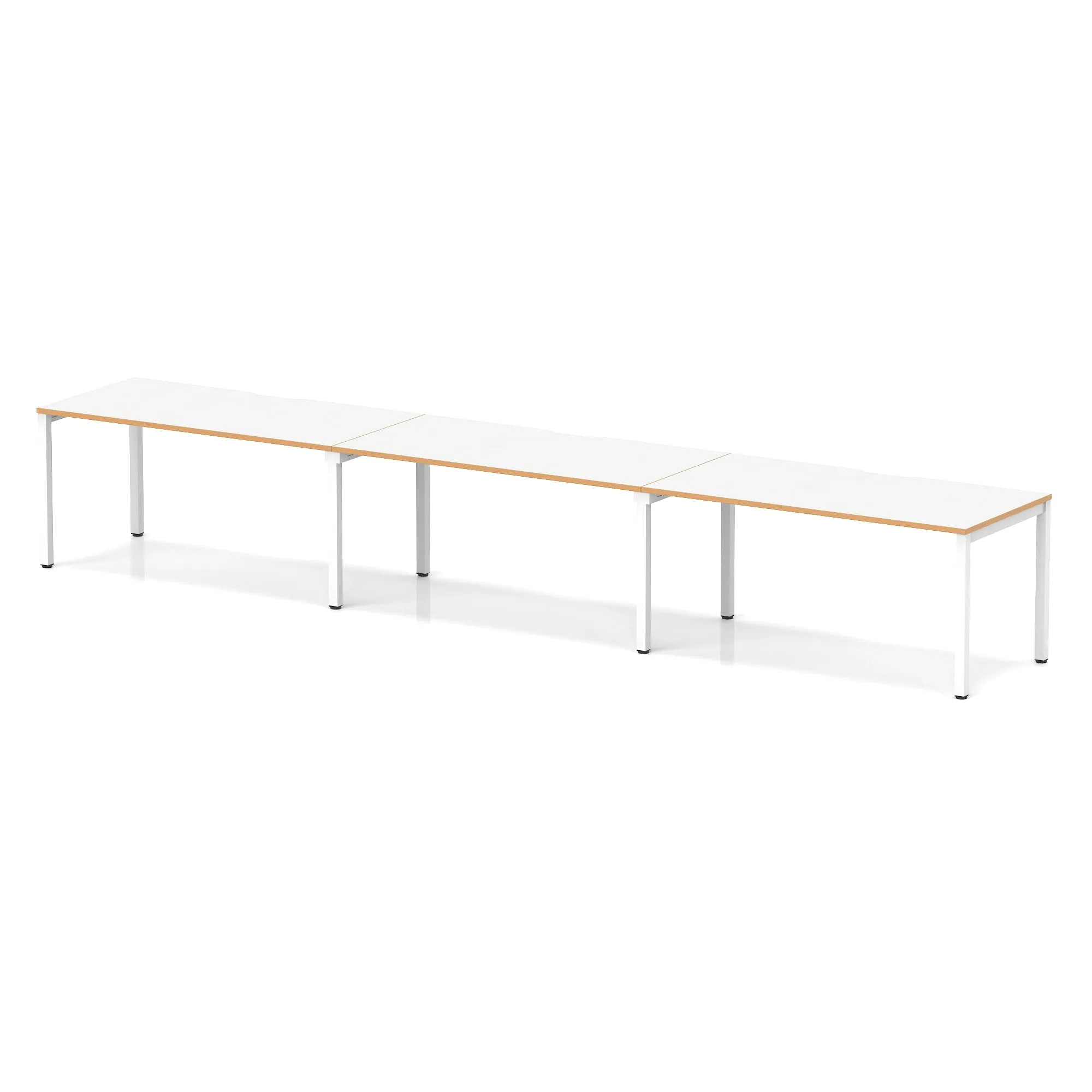 Evolve Plus Single Row Bench Desk - 3 Person