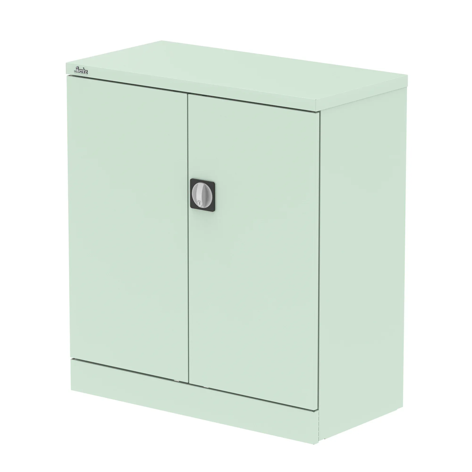 Qube Stationery 2-Door Cupboard With Shelves