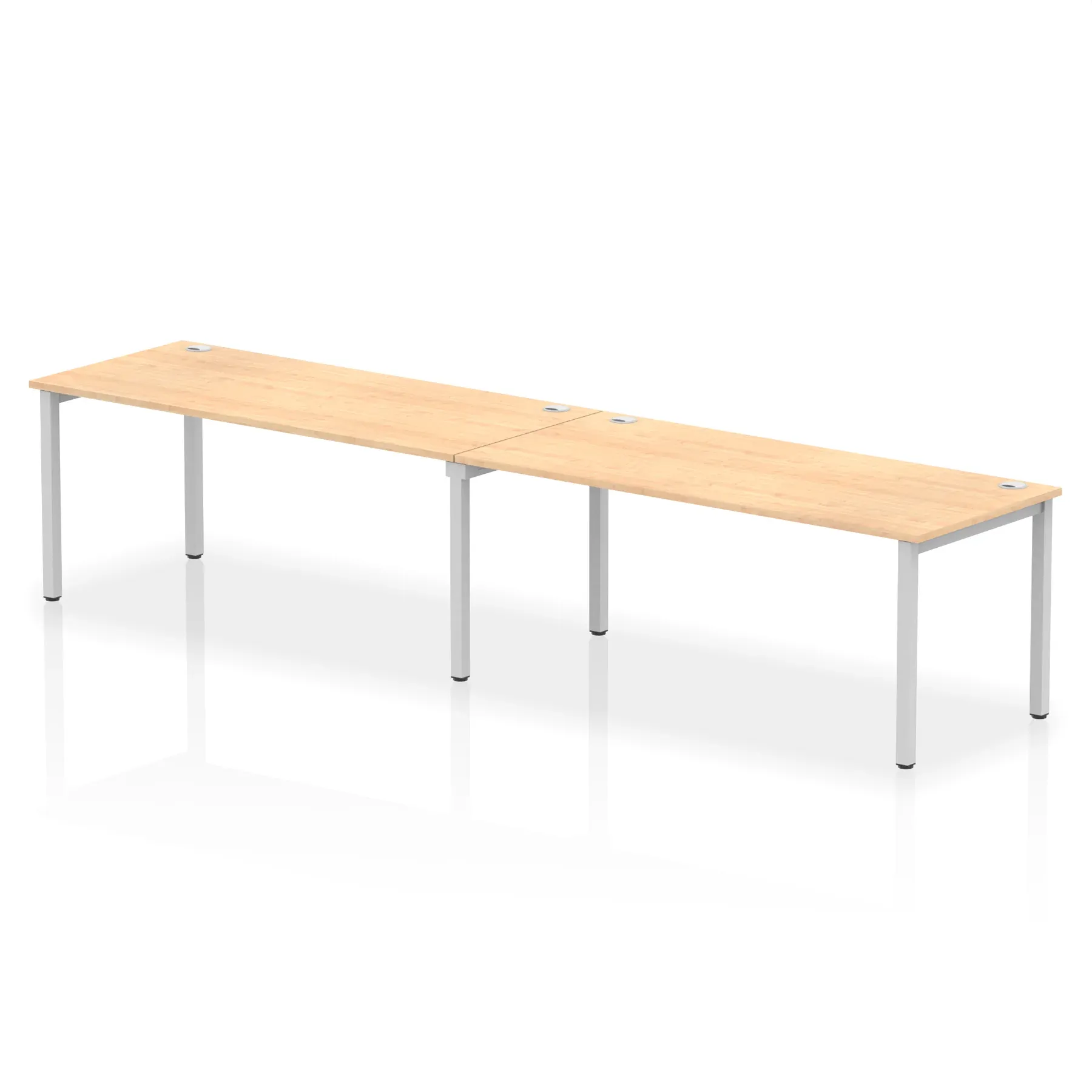 Impulse Single Row Bench Desk - 2 Person
