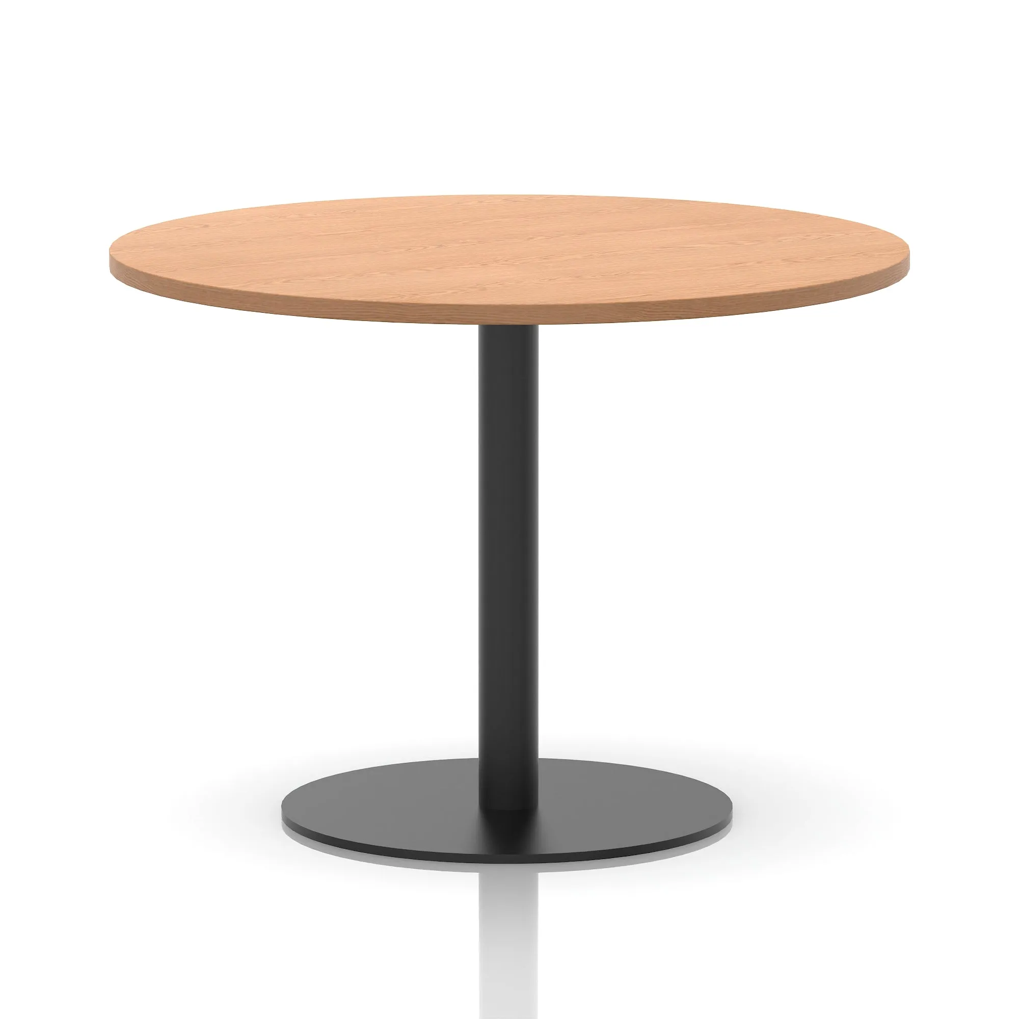 EE - Italia Round Poseur Table Black Leg