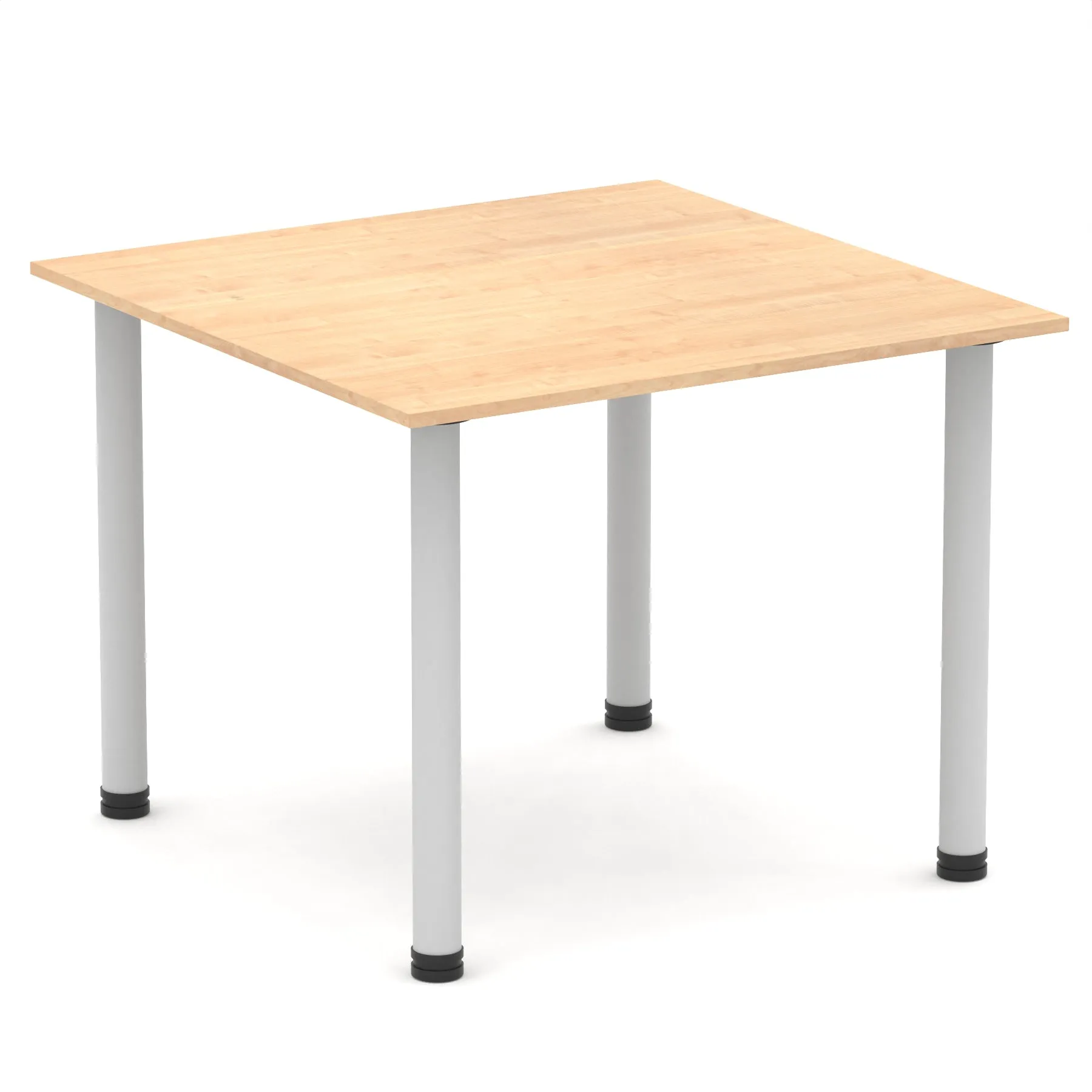 Impulse Square Table With Post Leg
