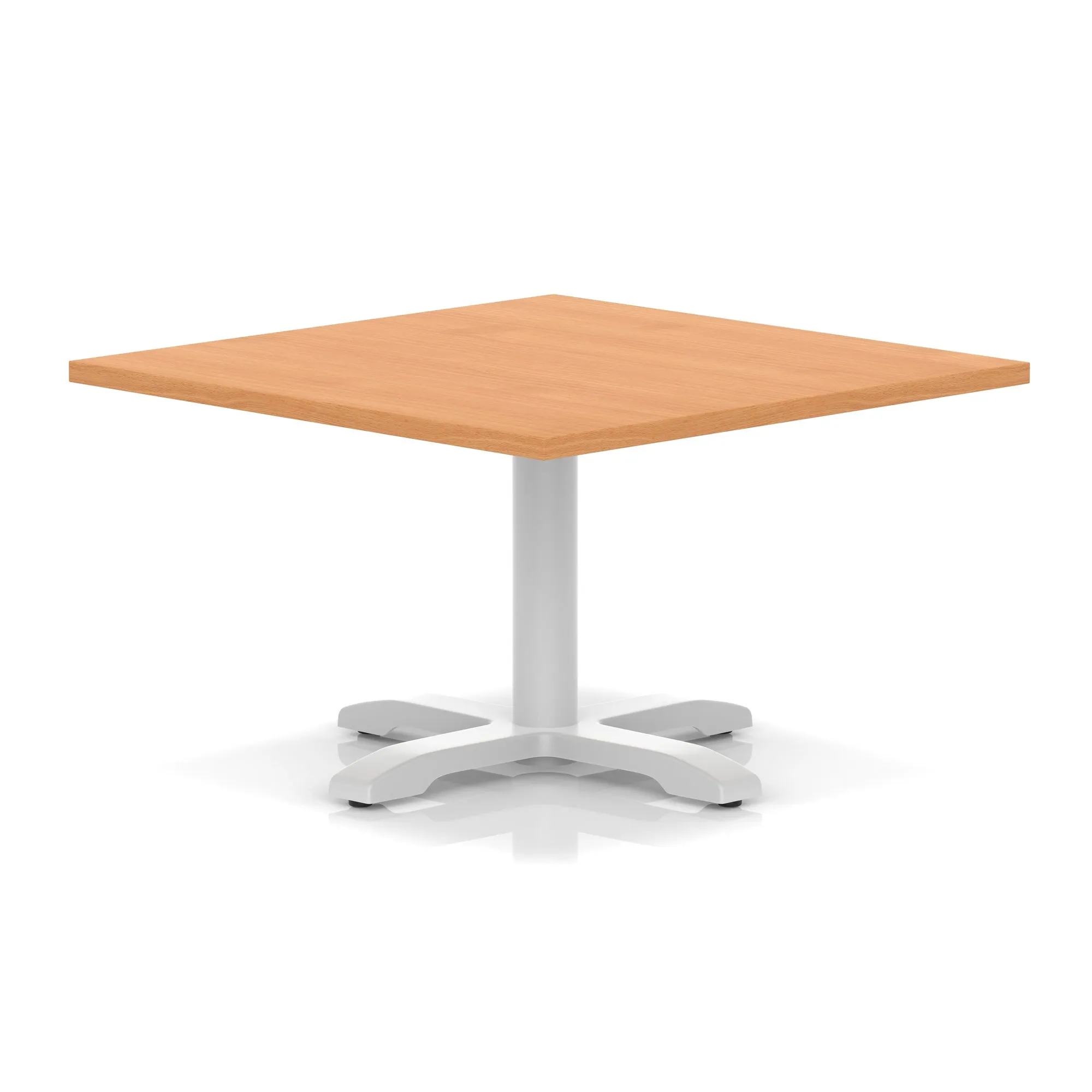 Italia Square Coffee Table With Cross Base