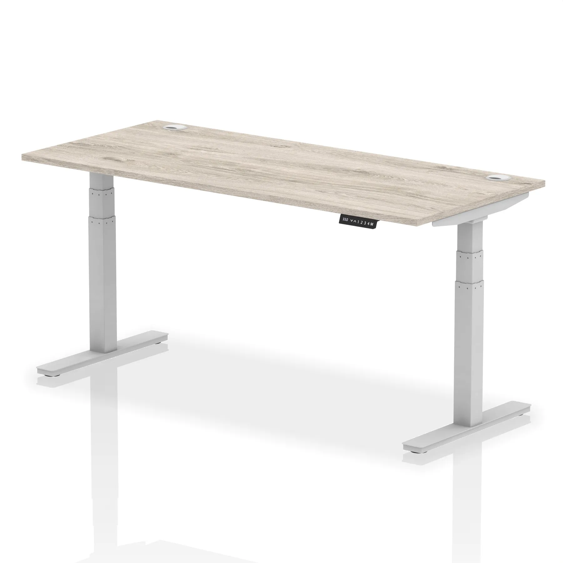 EE - Air Height Adjustable Desk With Cable Ports
