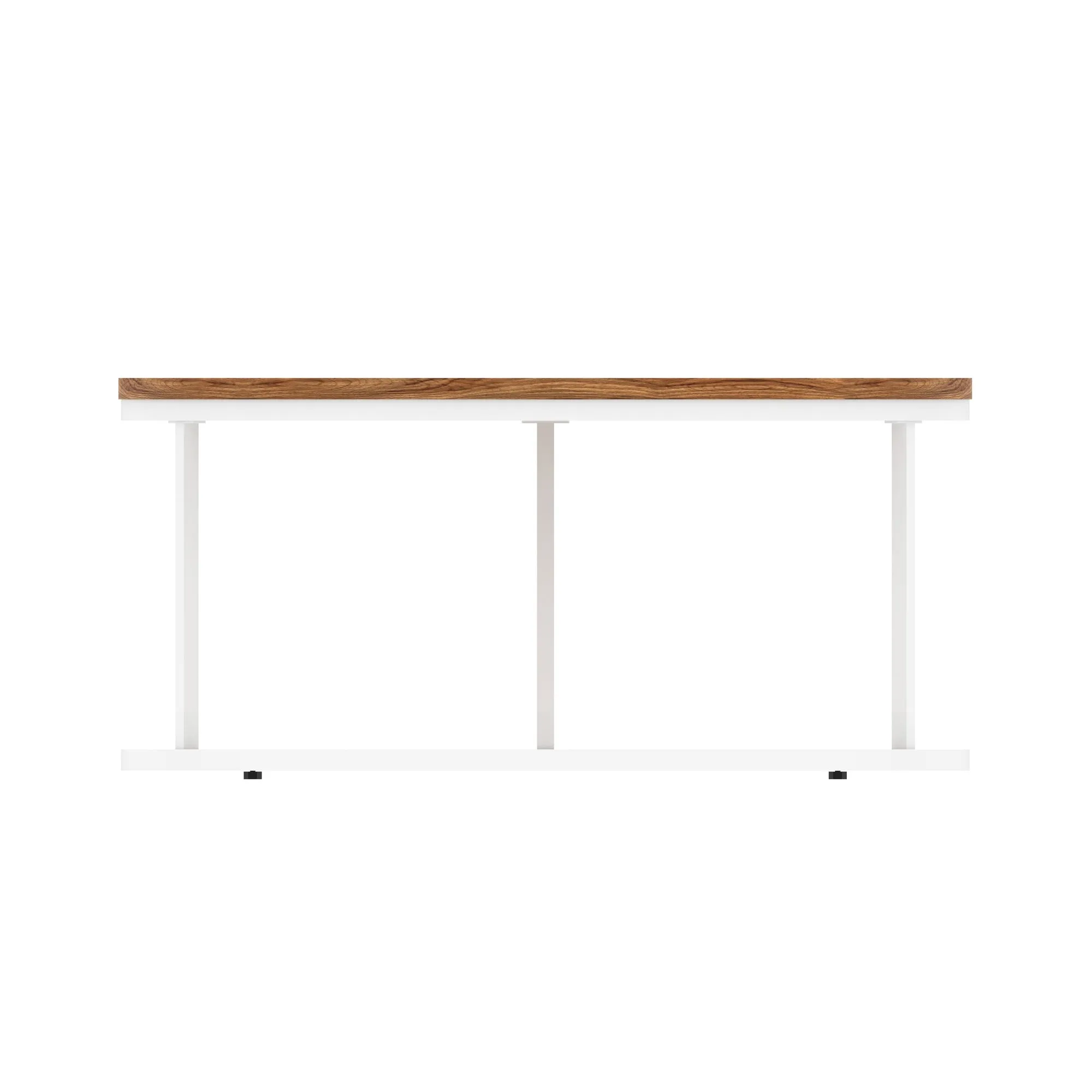 Impulse Round Coffee Table With Metal Frame