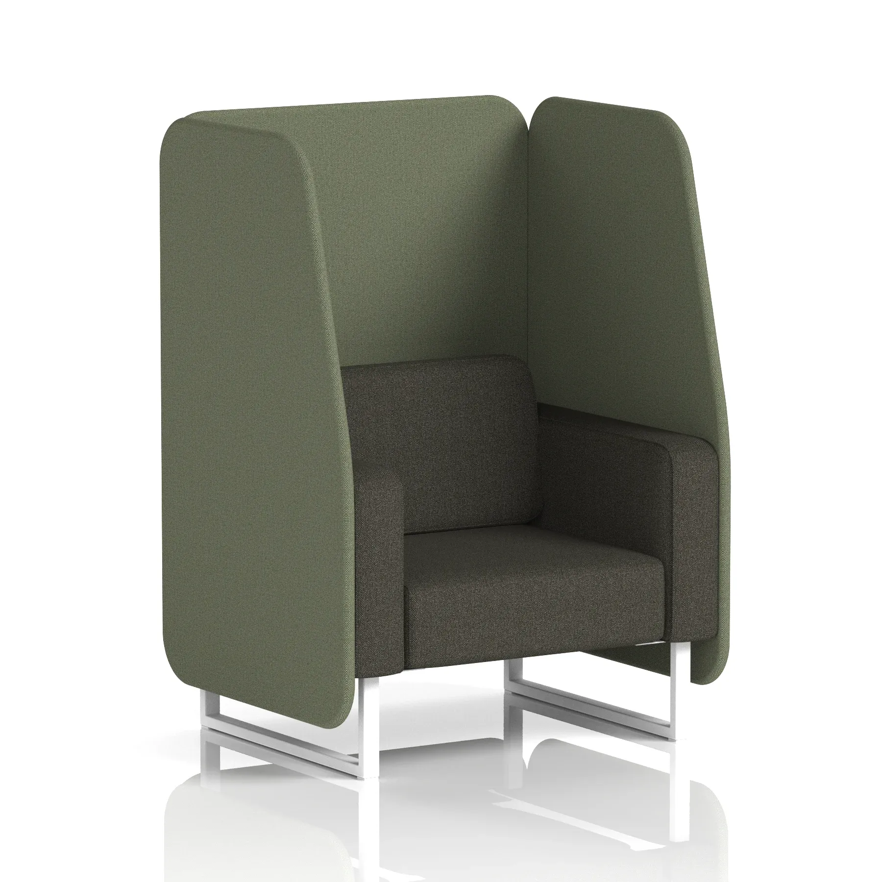 Brixworth Open Booth in Two Tone