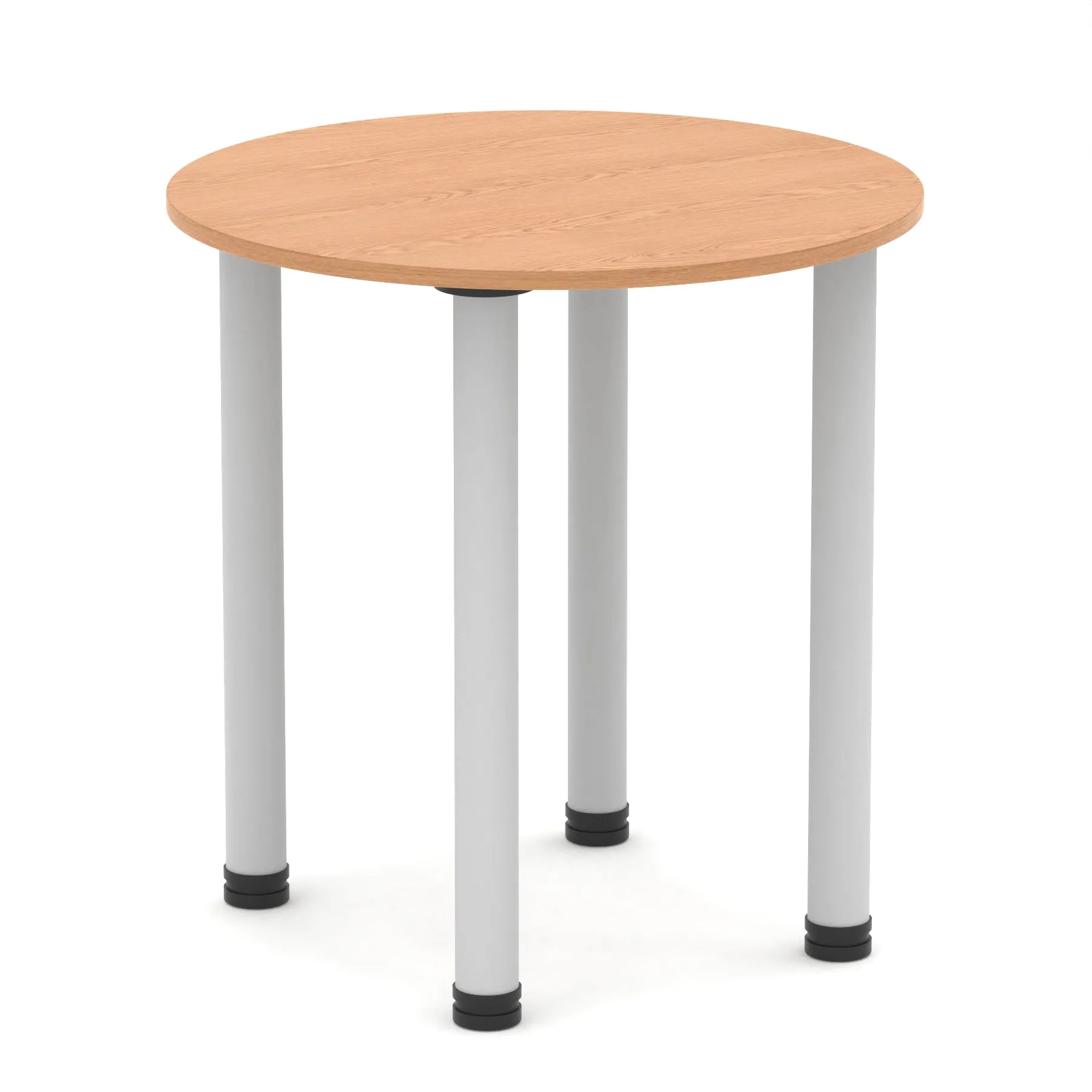 Impulse Round Table With Post Leg