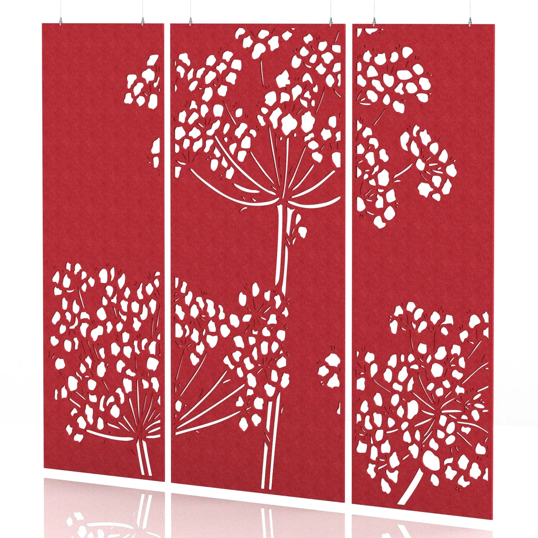 Sch! Acoustic Wall and Hanging Screens (3 Panels)