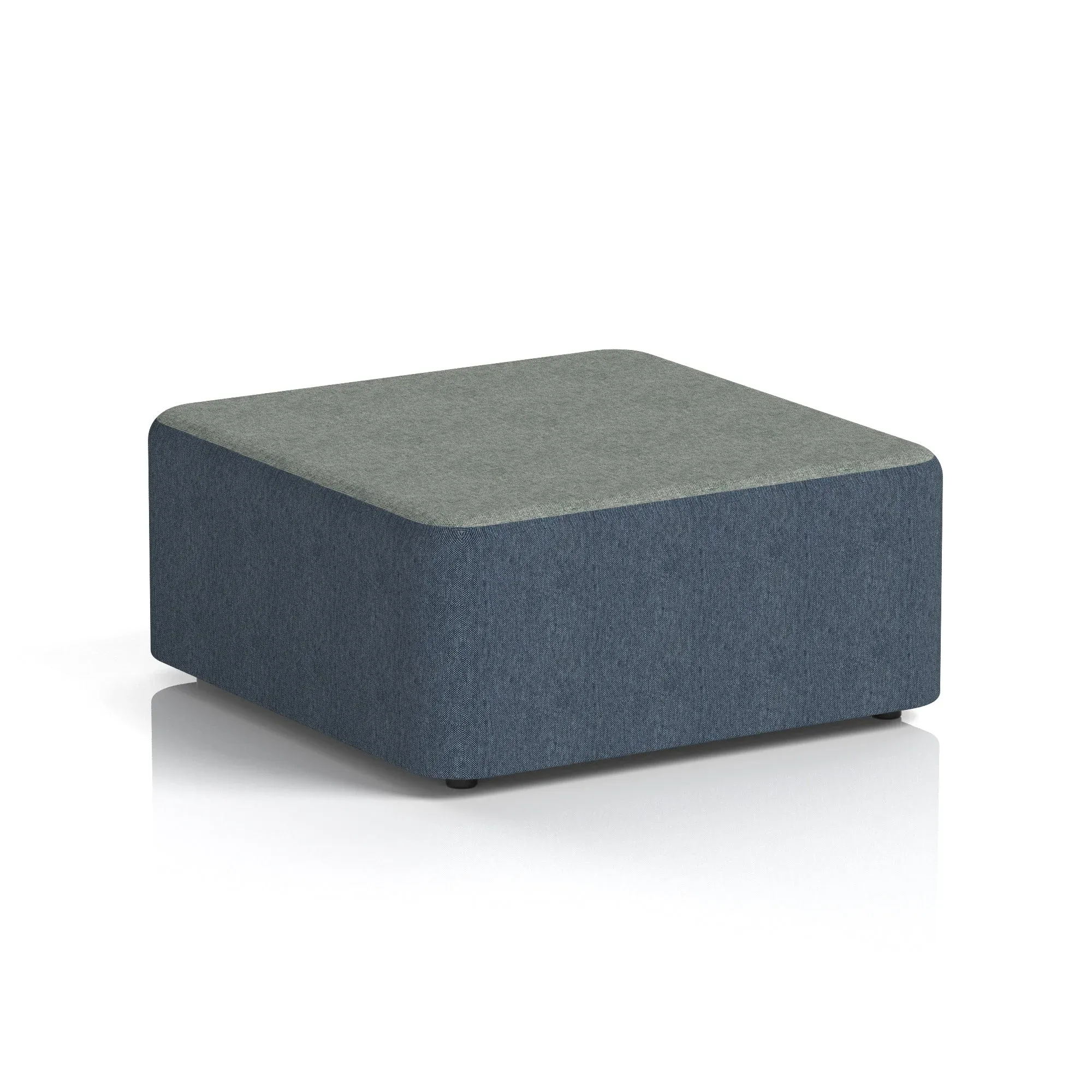 EE - Harlestone Square Stool in Two Tone