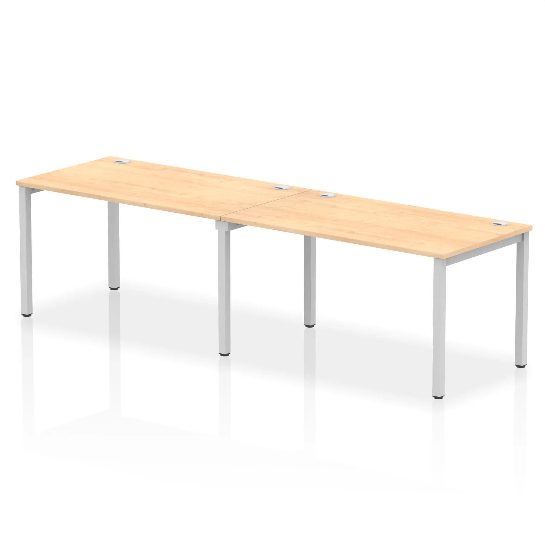 Impulse Single Row Bench Desk - 2 Person