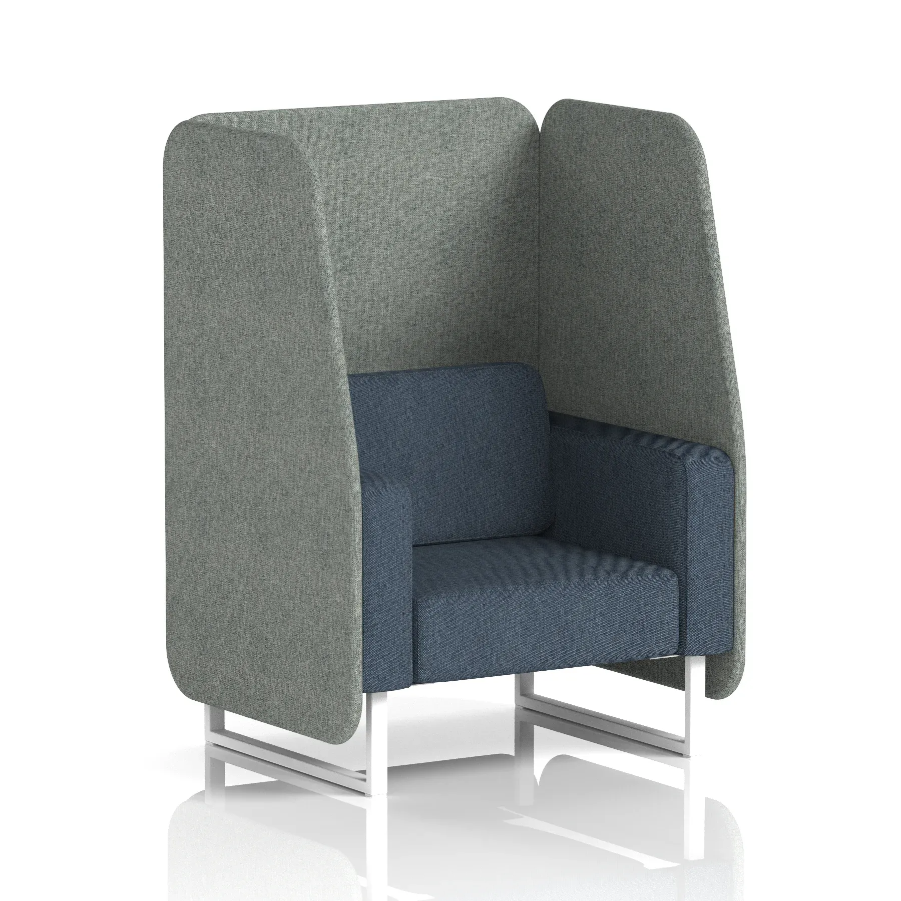 Brixworth Open Booth in Two Tone