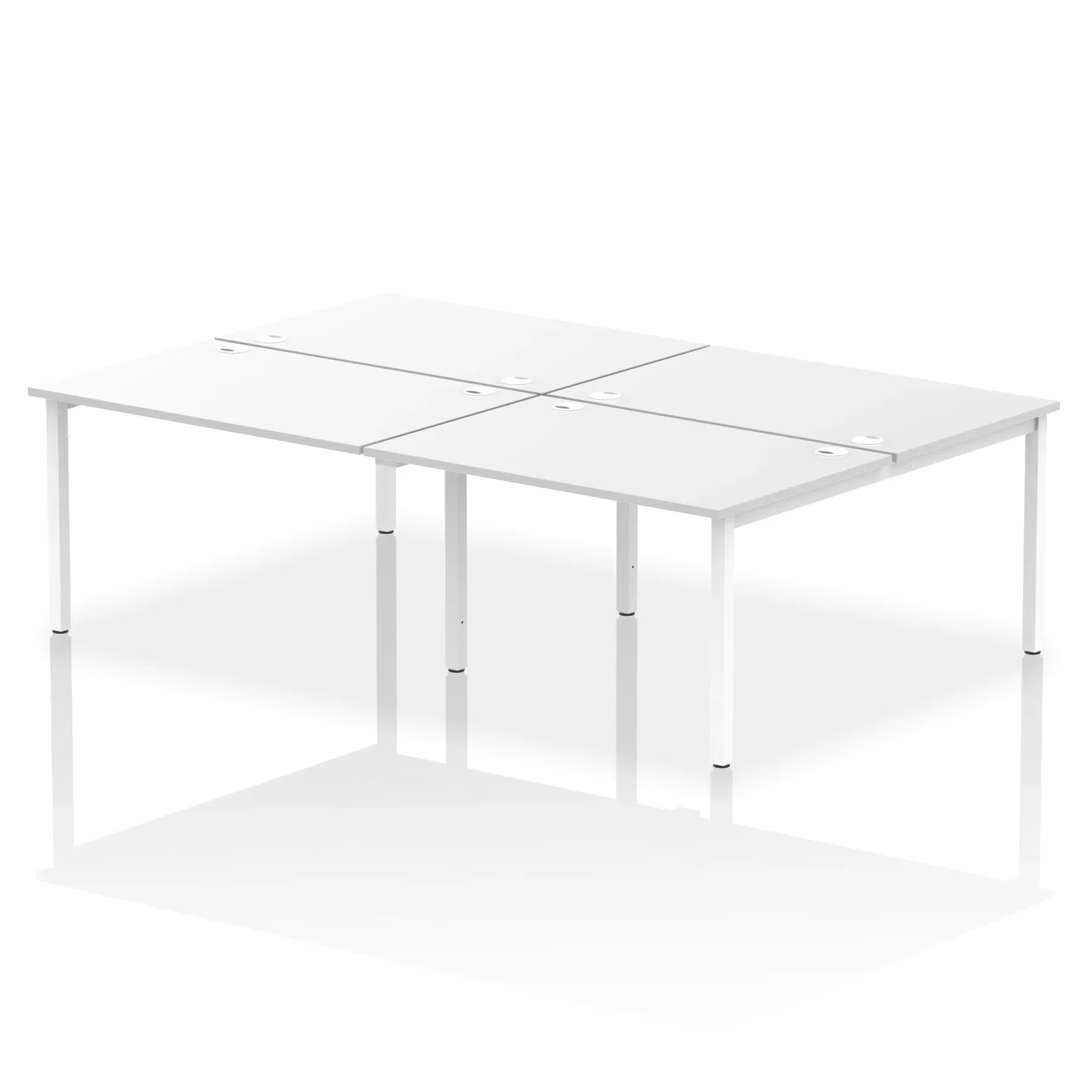 Impulse B2B Bench Desk - 4 Person
