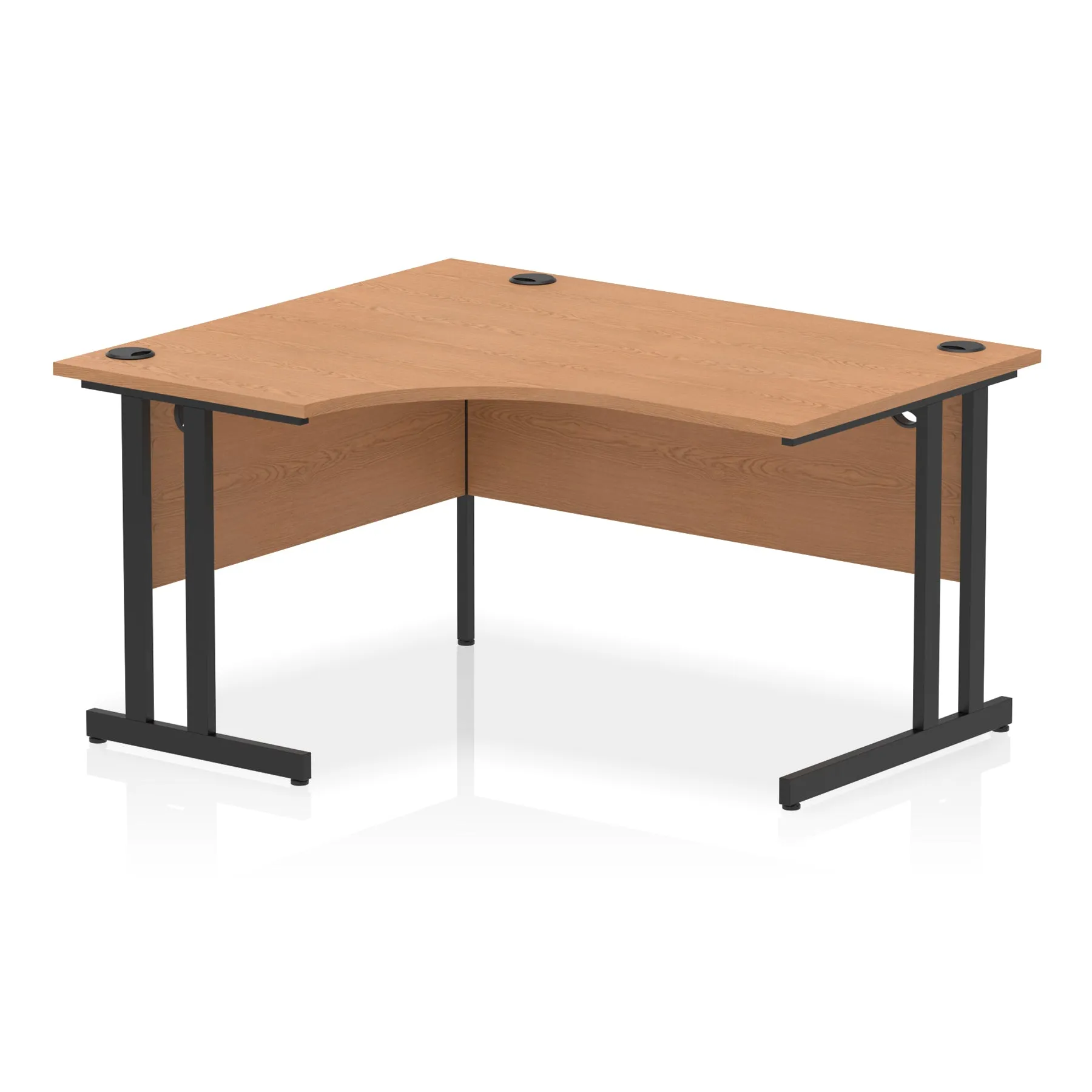 EE - Impulse 1400mm Left Crescent Desk Cantilever Leg
