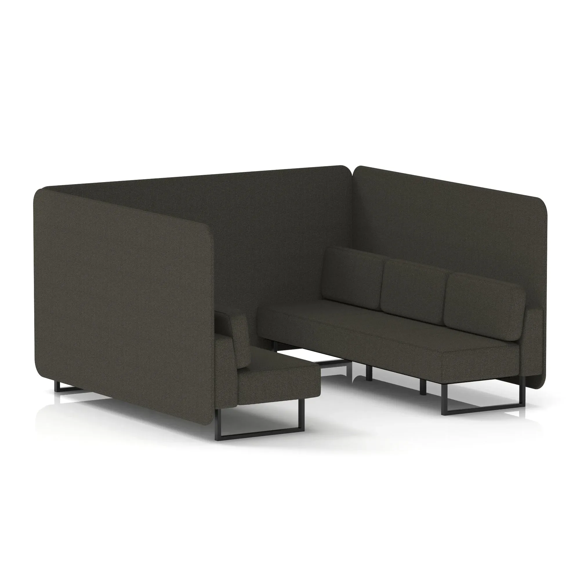 Brixworth Bench Booth in Single Tone