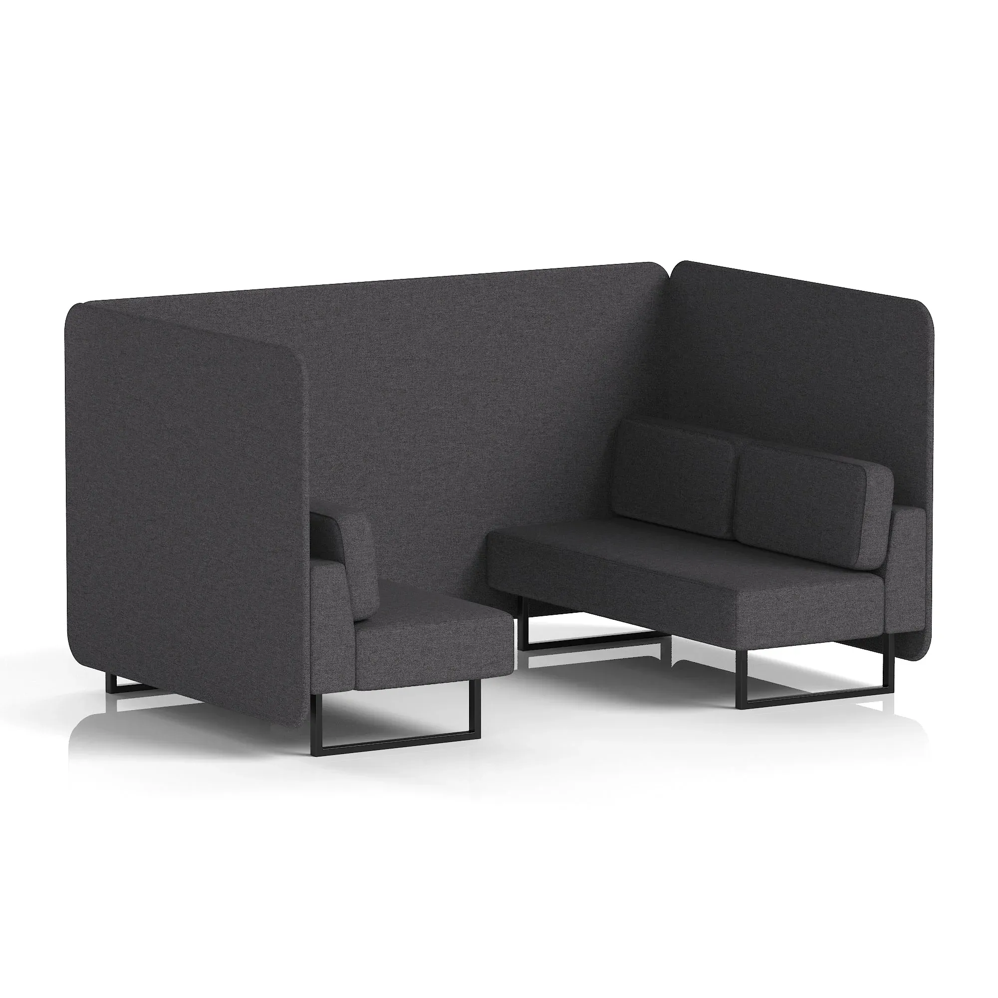 Brixworth Bench Booth in Single Tone