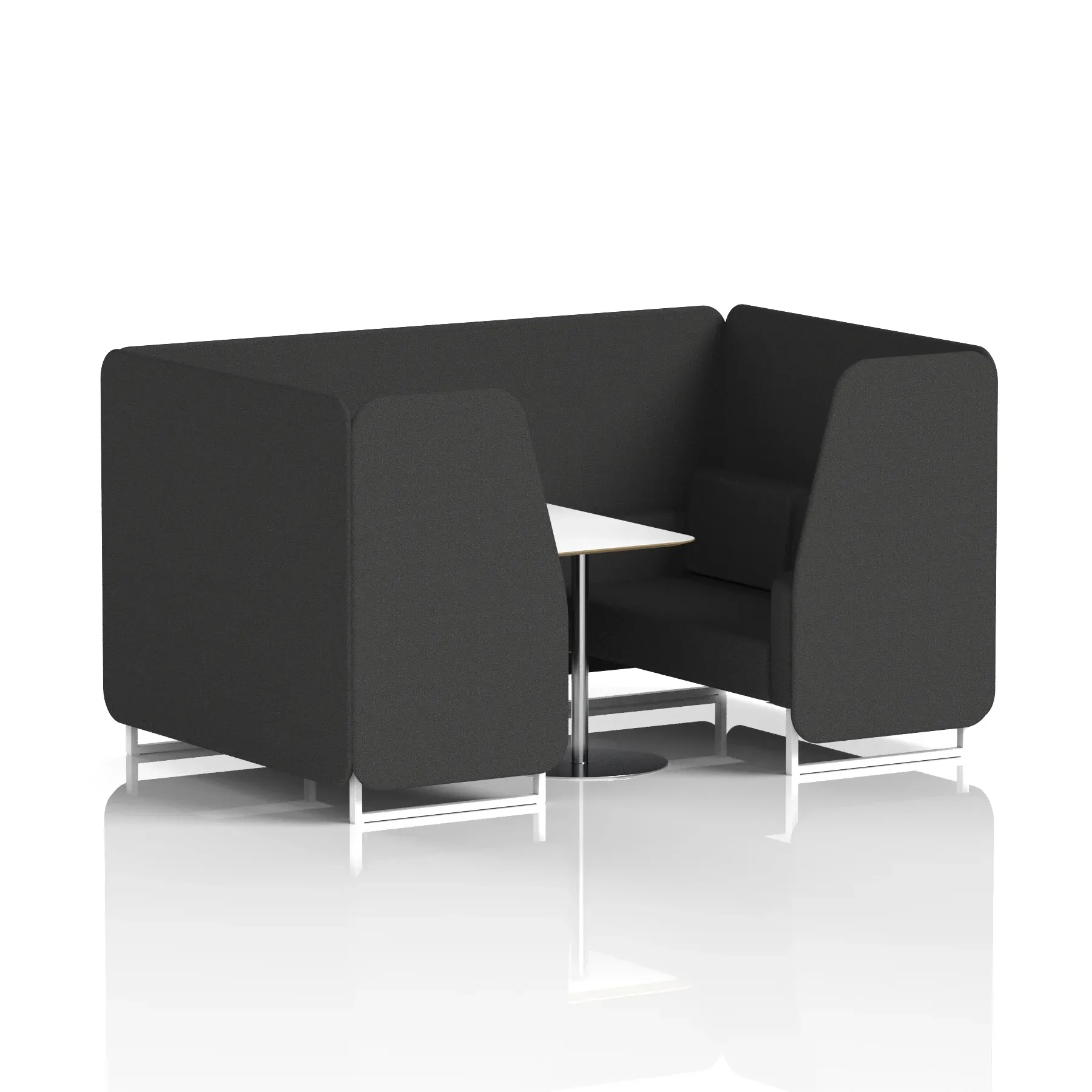 Brixworth Booth With White Table In Single Tone