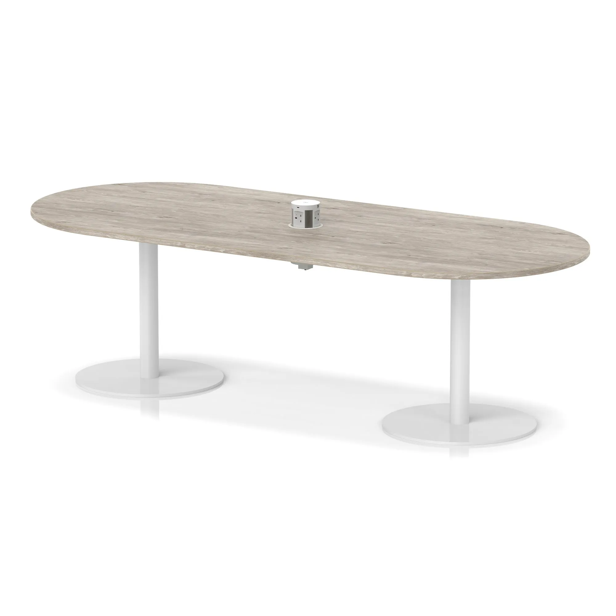 Italia Volta Poseur Boardroom Table With Pop-up Power Module