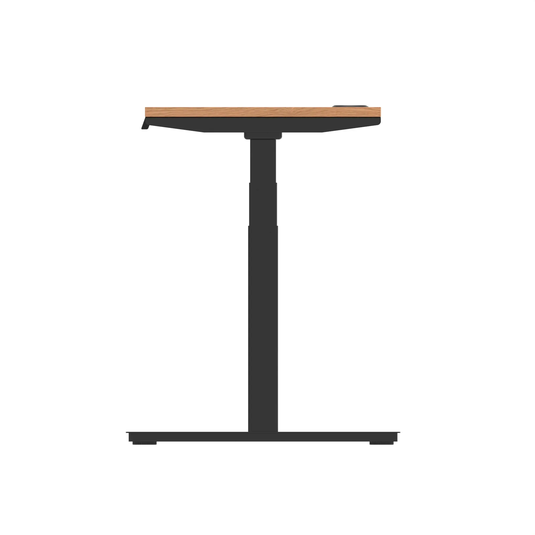 EE - Air Height Adjustable Slimline Desk With Cable Ports