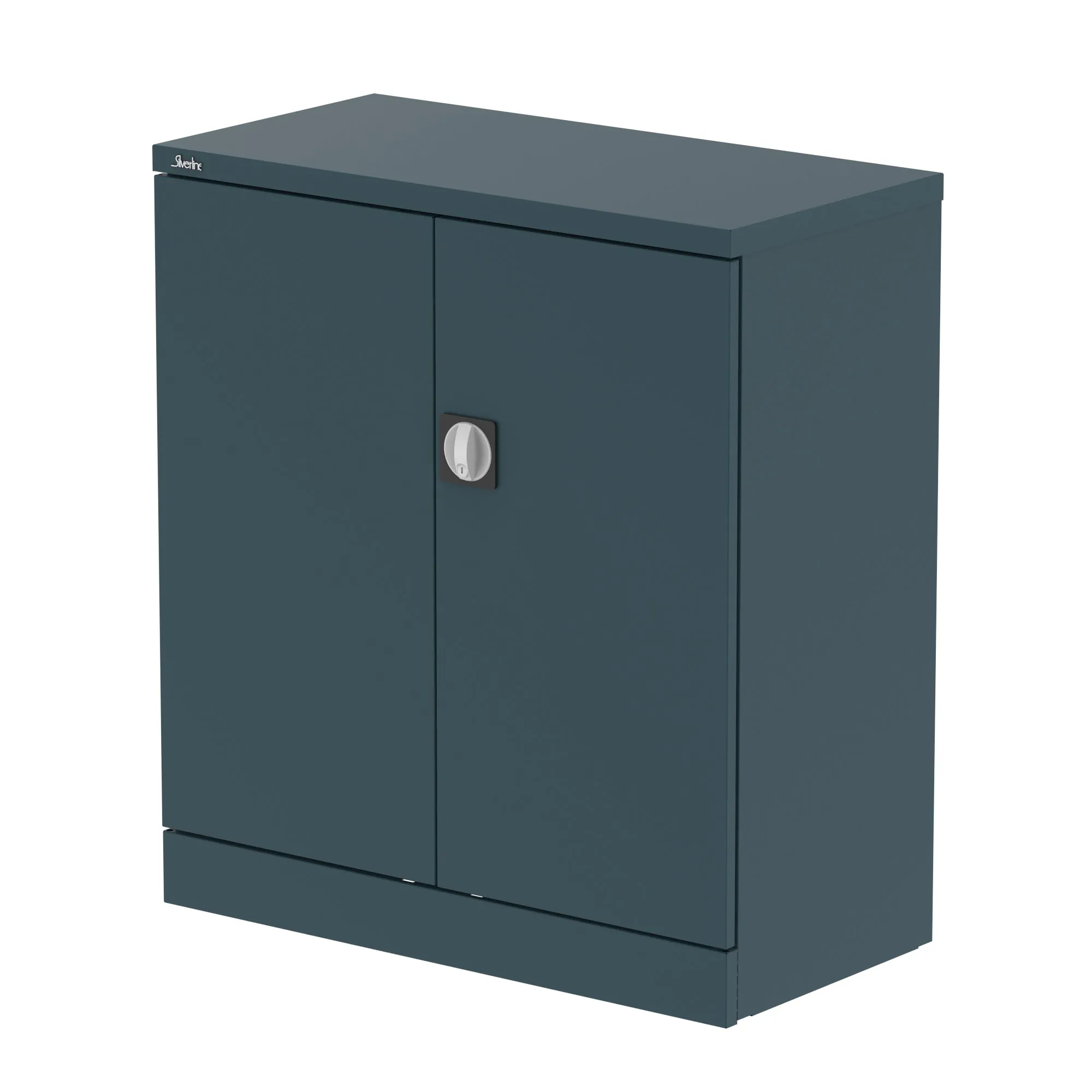 EE - Qube Stationery 2-Door Cupboard With Shelves