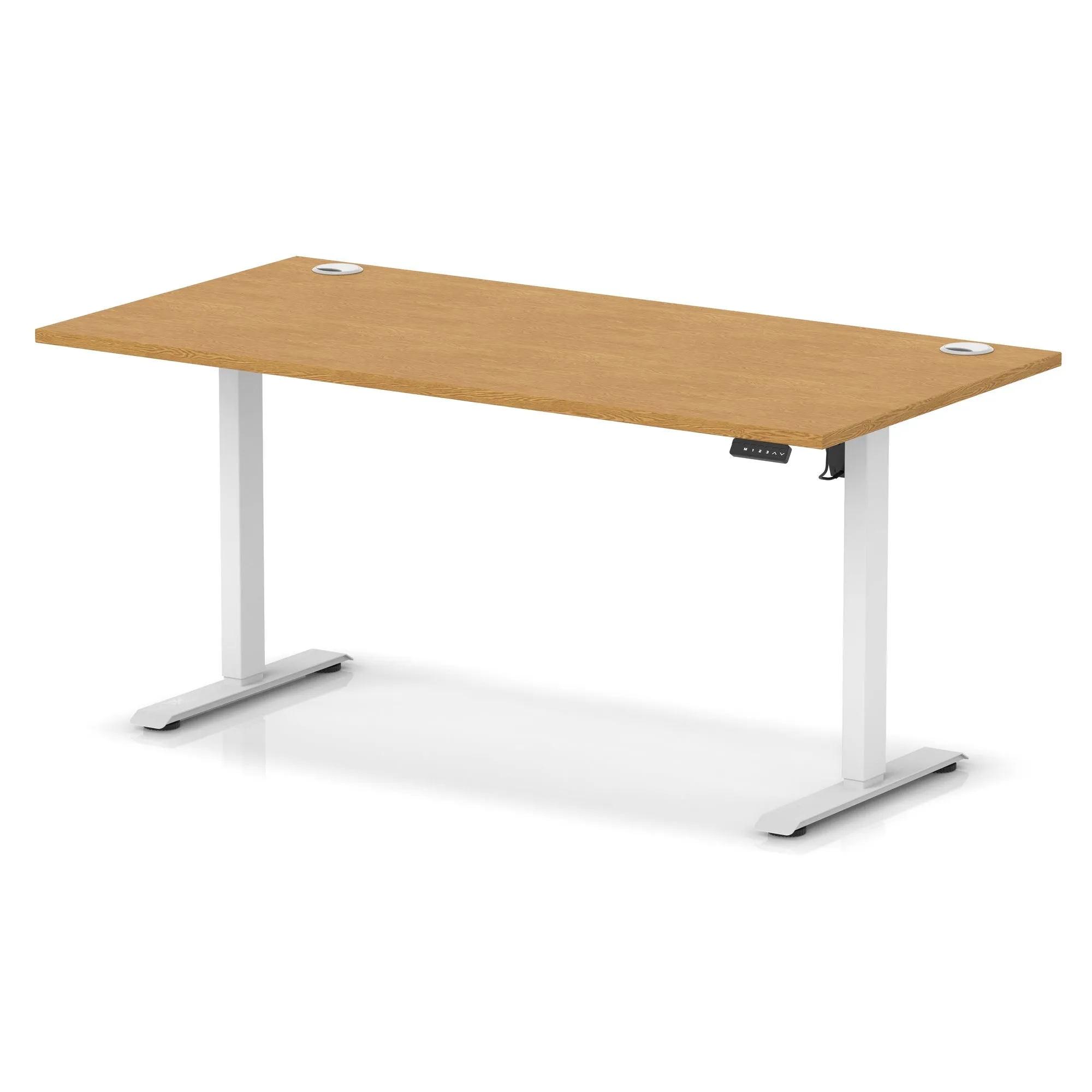OE - Air Lite Height Adjustable Desk With Cable Ports