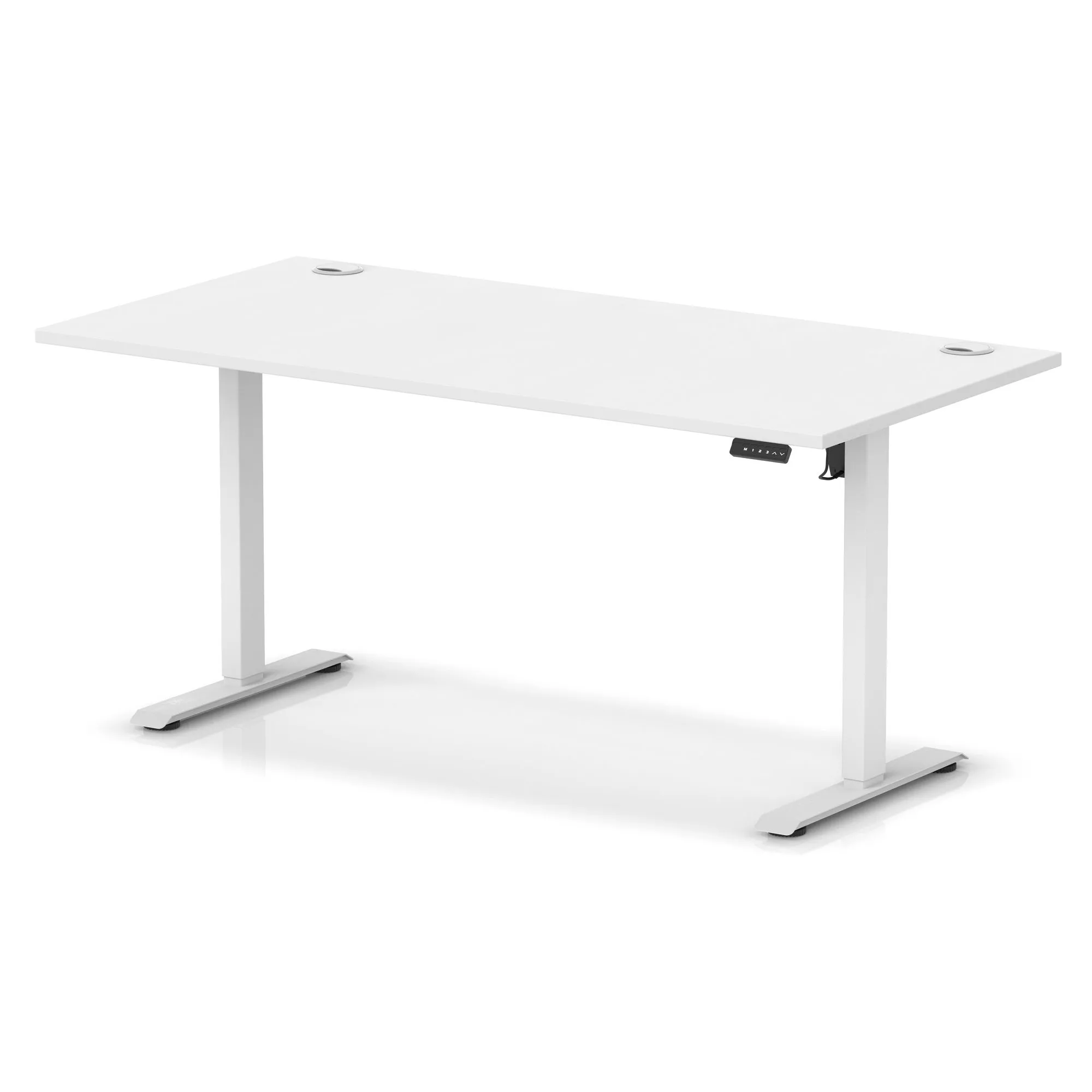 OE - Air Lite Height Adjustable Desk With Cable Ports