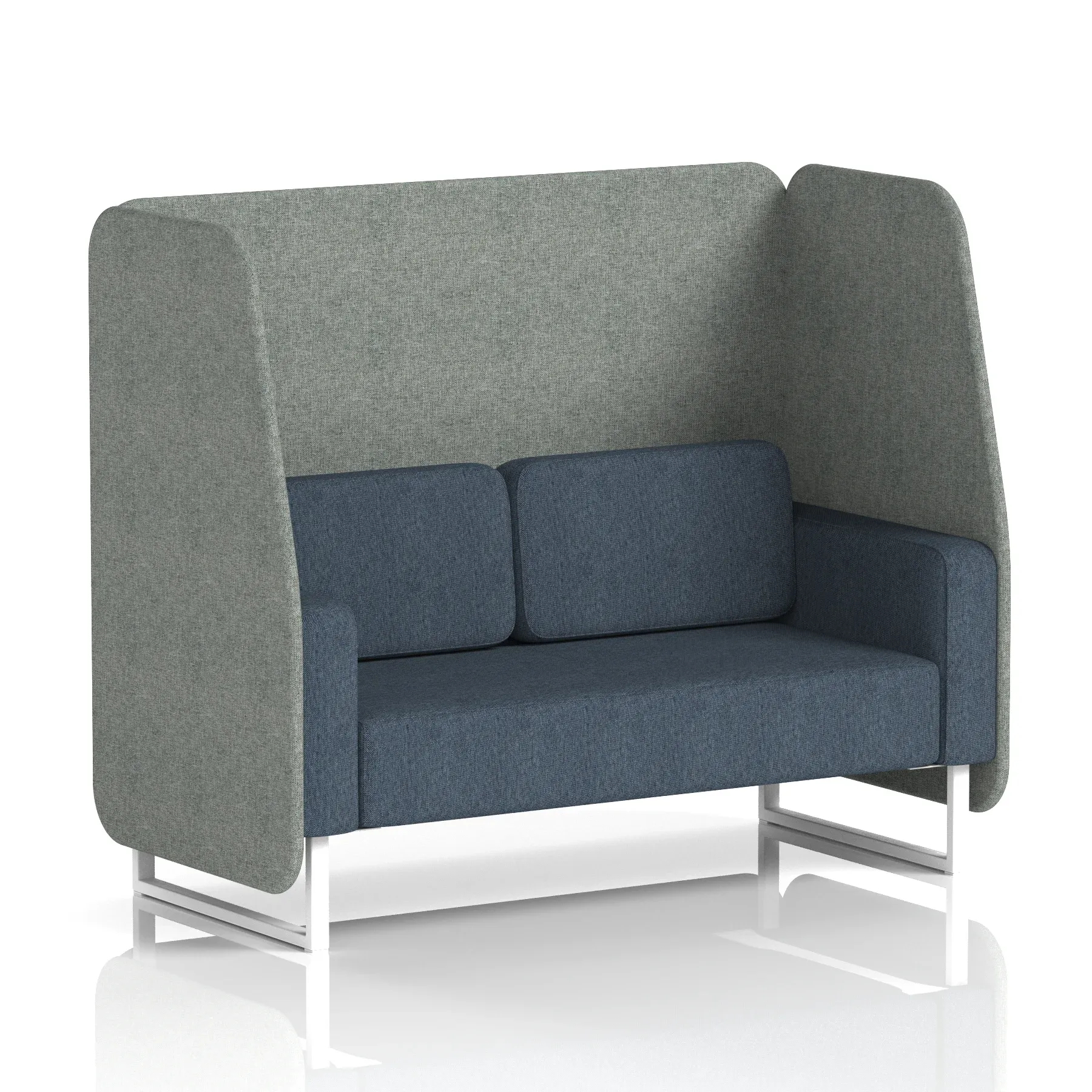 Brixworth Open Booth in Two Tone