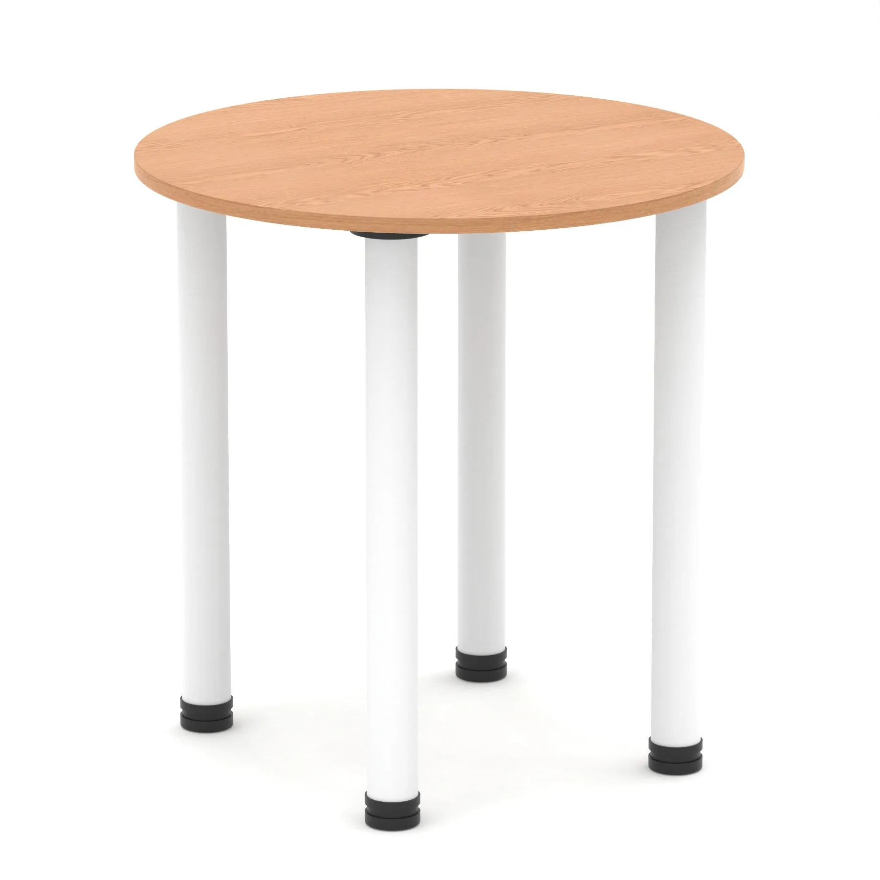 Impulse Round Table With Post Leg