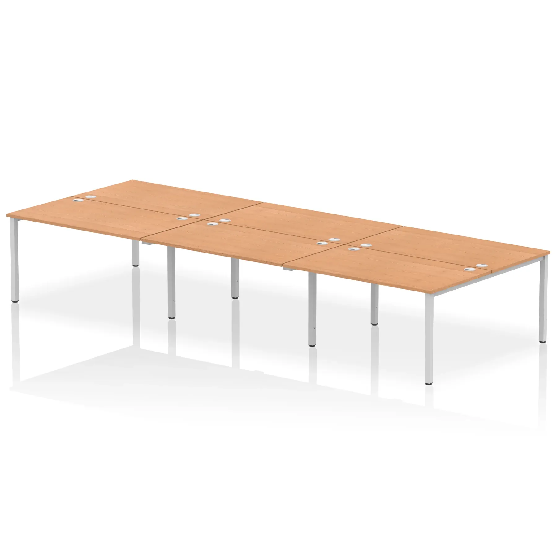 Impulse B2B Bench Desk - 6 Person