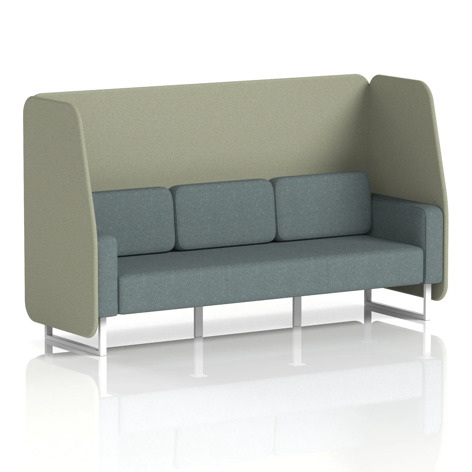 Brixworth Open Booth in Two Tone
