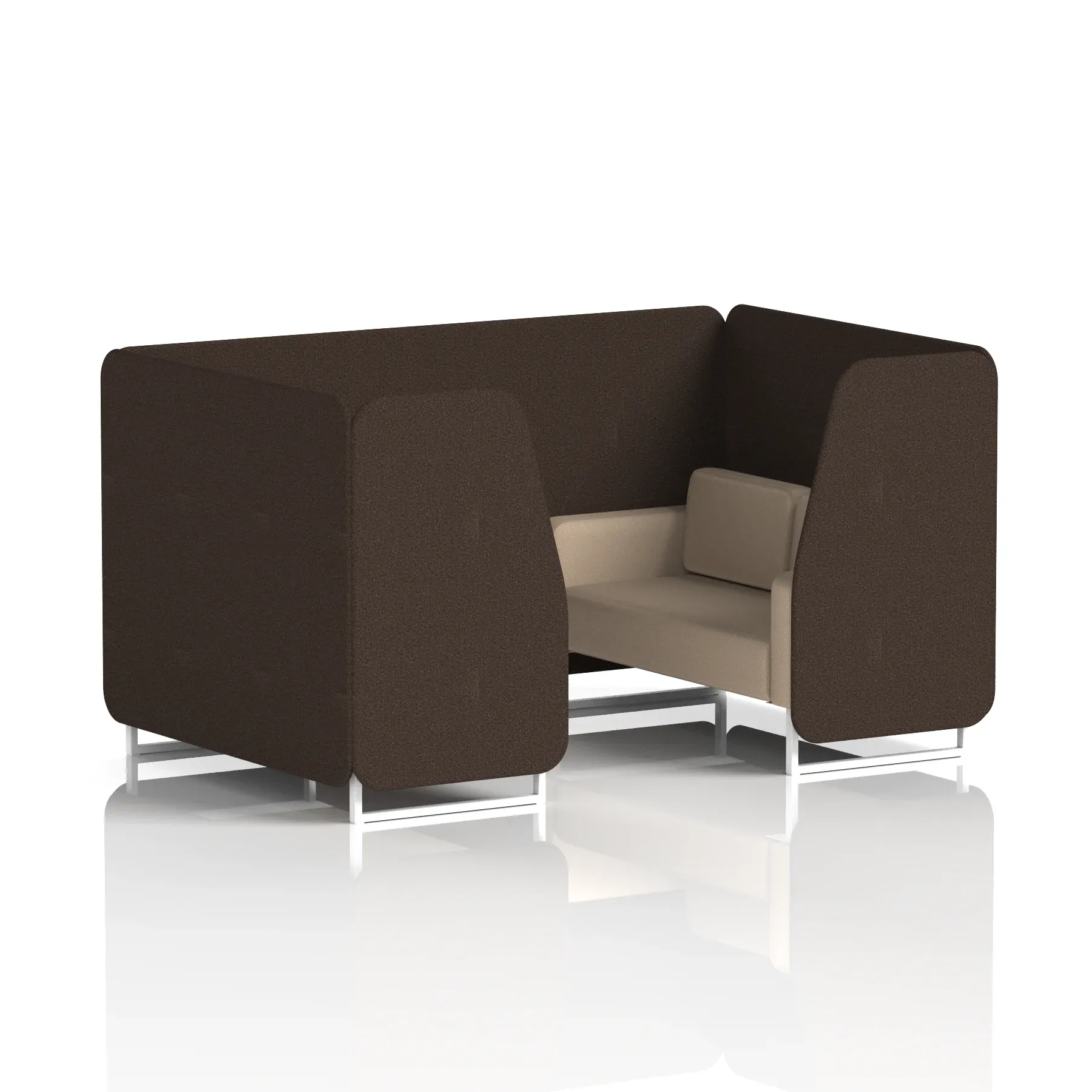 Brixworth Booth in Two Tone