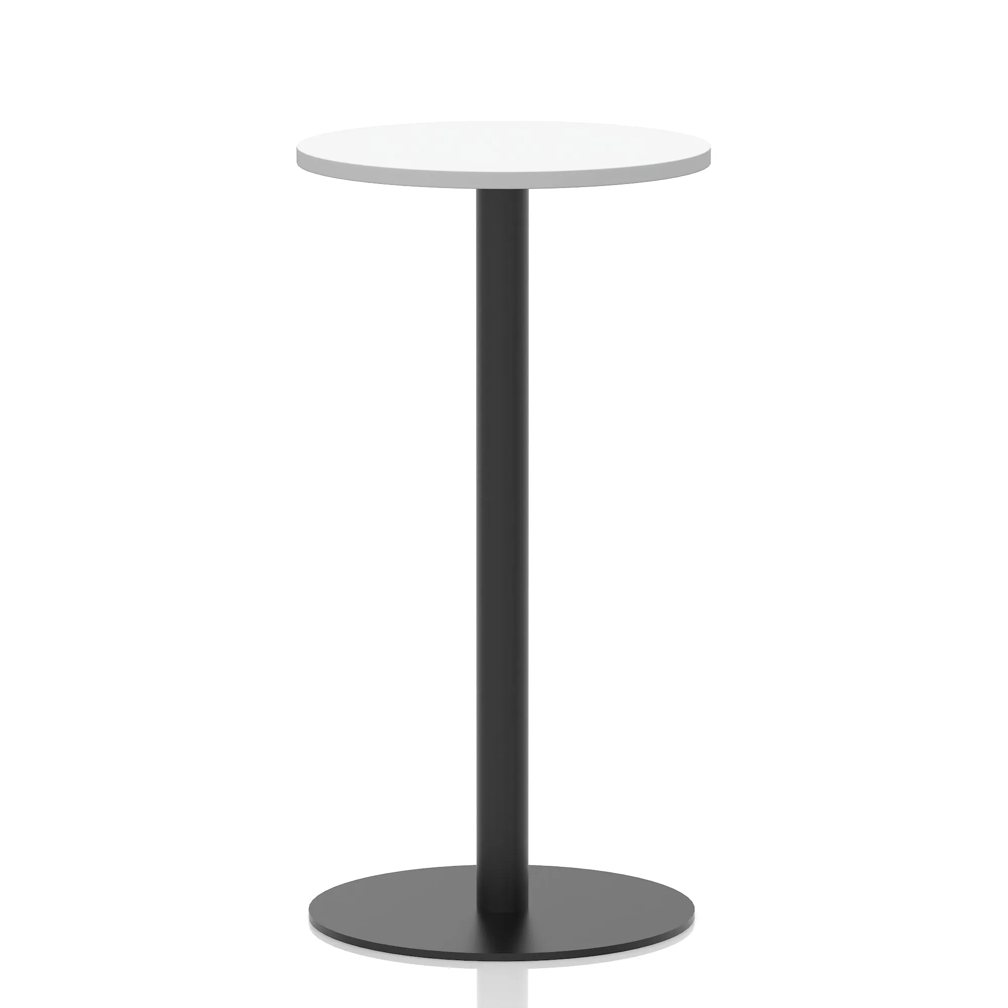 EE - Italia Round Poseur Table Black Leg