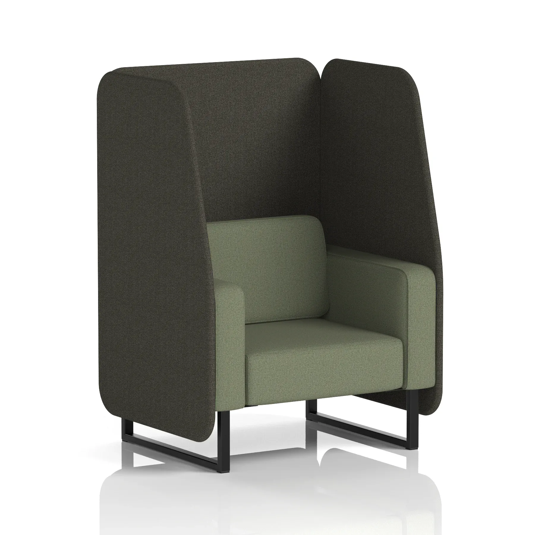 Brixworth Open Booth in Two Tone