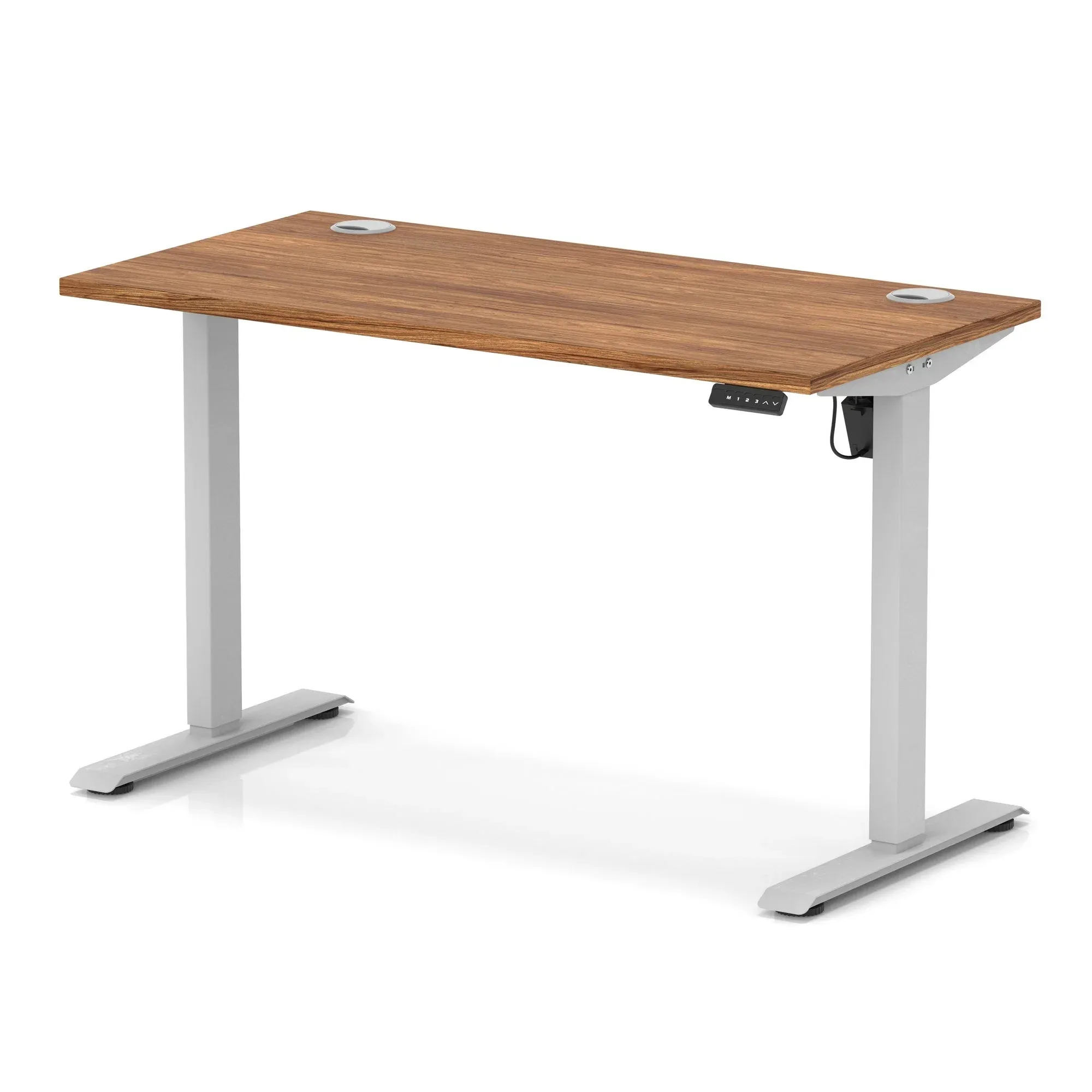 OE - Air Lite Height Adjustable Slimline Desk With Cable Ports