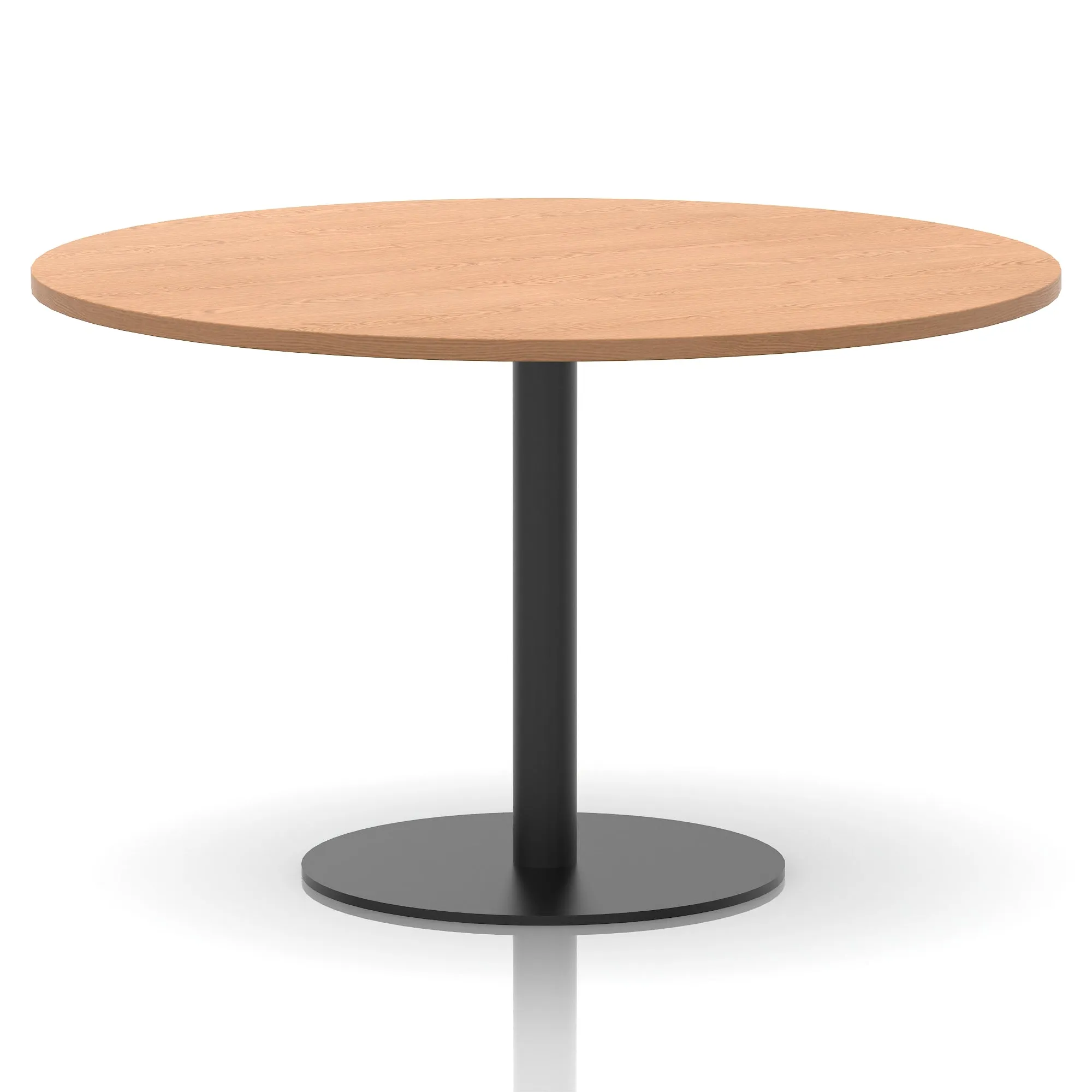 EE - Italia Round Poseur Table Black Leg