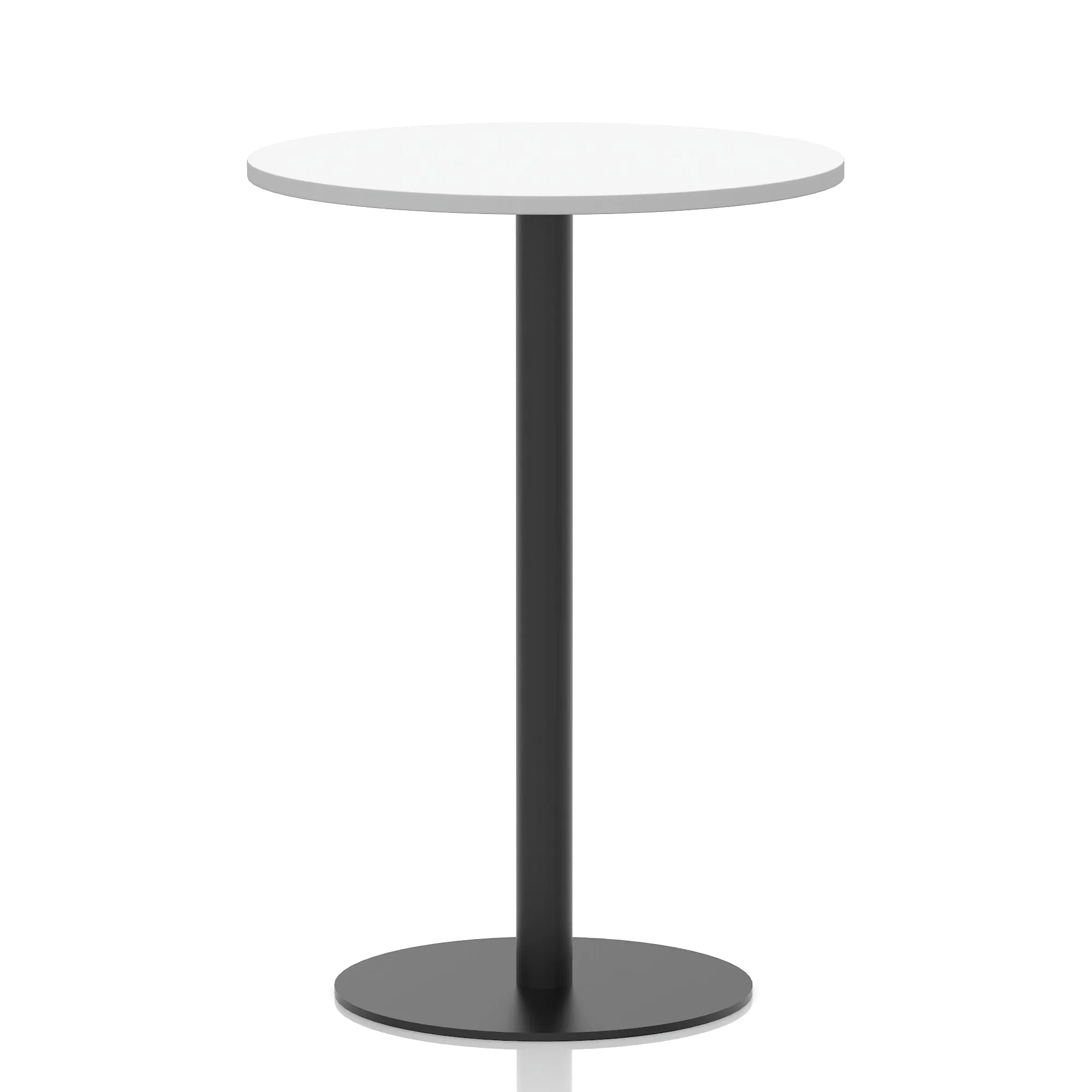 EE - Italia Round Poseur Table Black Leg