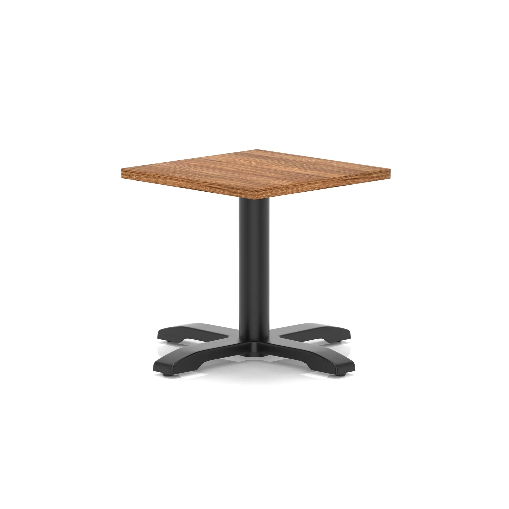 Italia Square Coffee Table With Cross Base