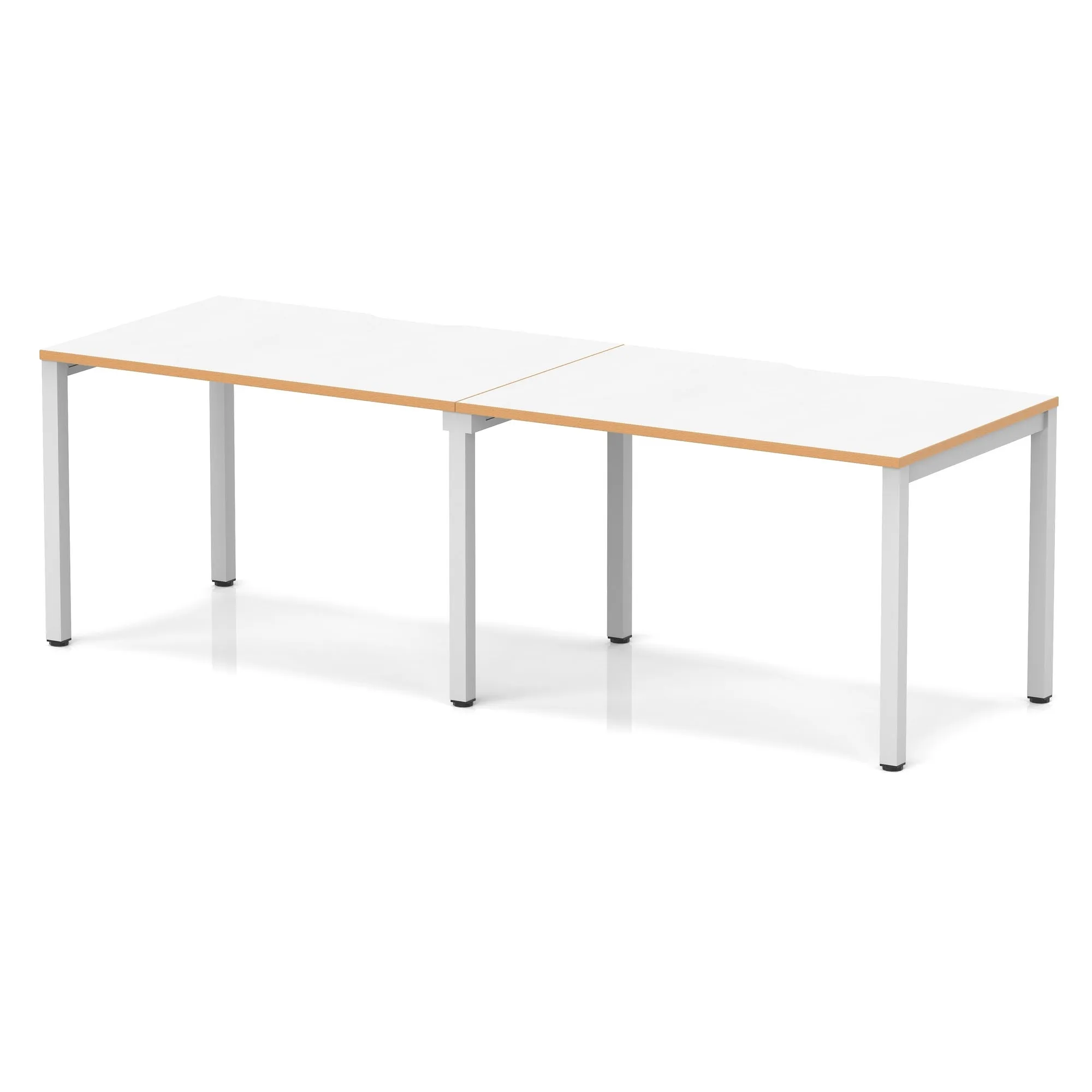 Evolve Plus Single Row Bench Desk - 2 Person