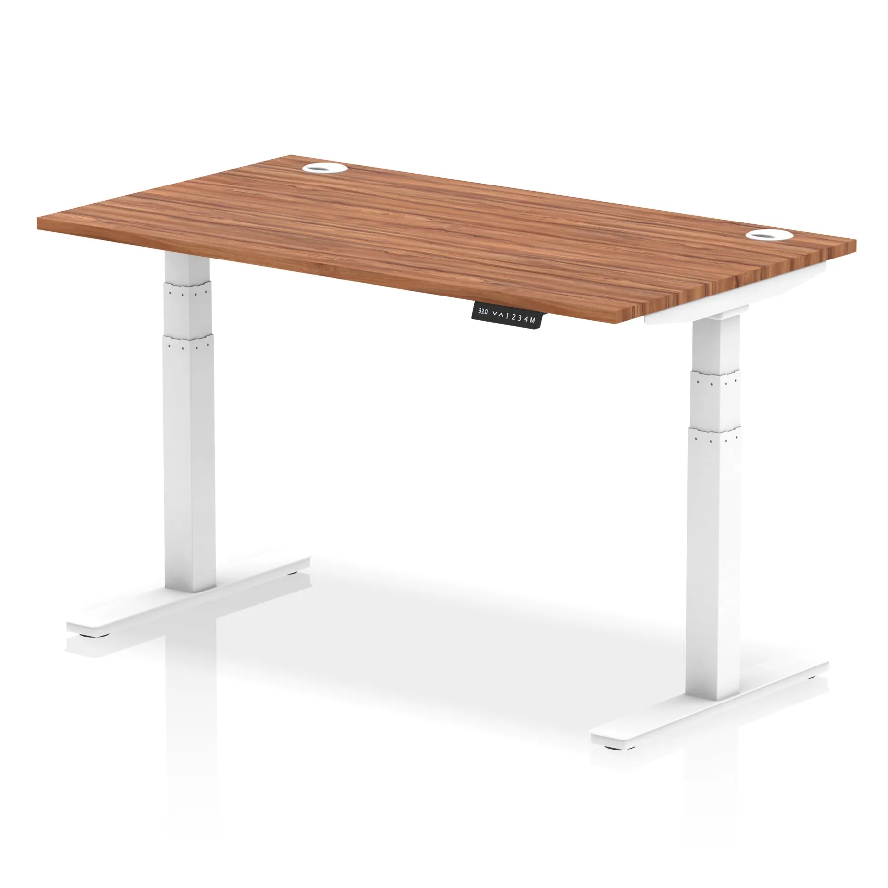 EE - Air Height Adjustable Desk With Cable Ports